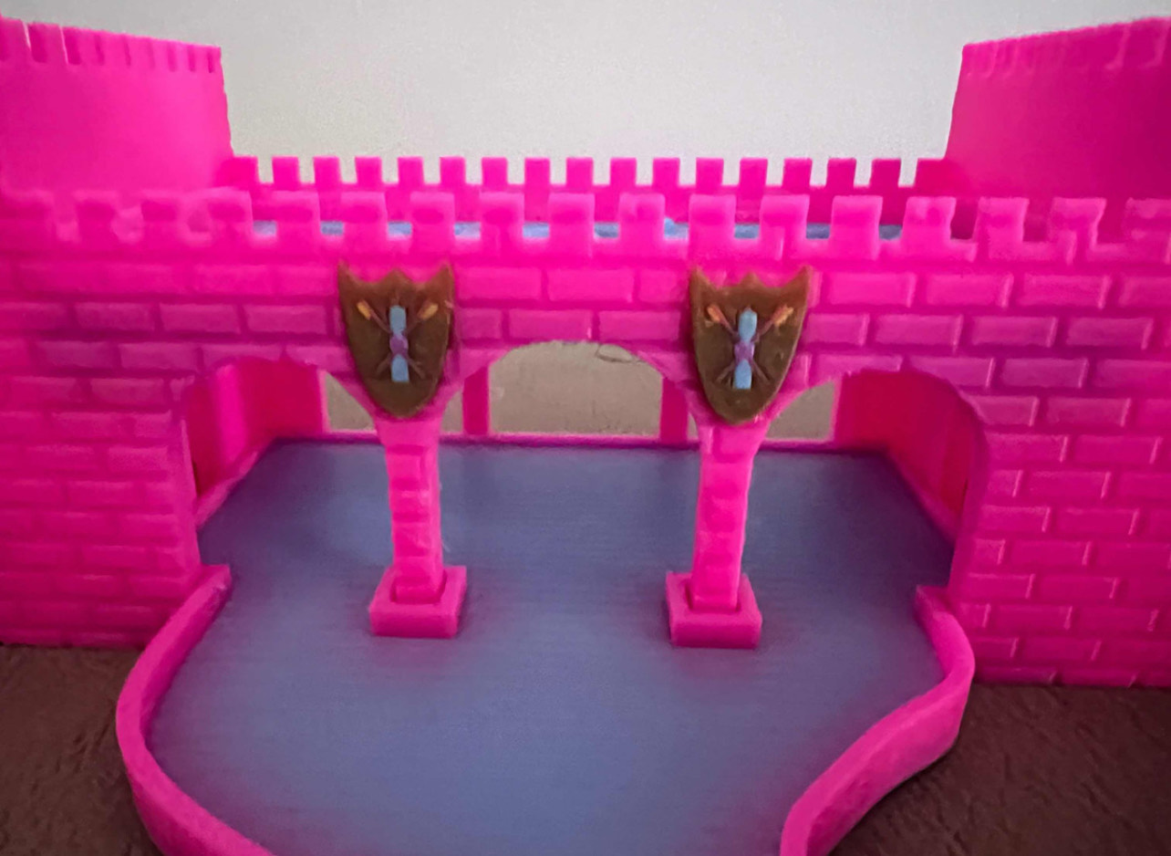 Castelo Porta pasta e escova - Fada do Dente