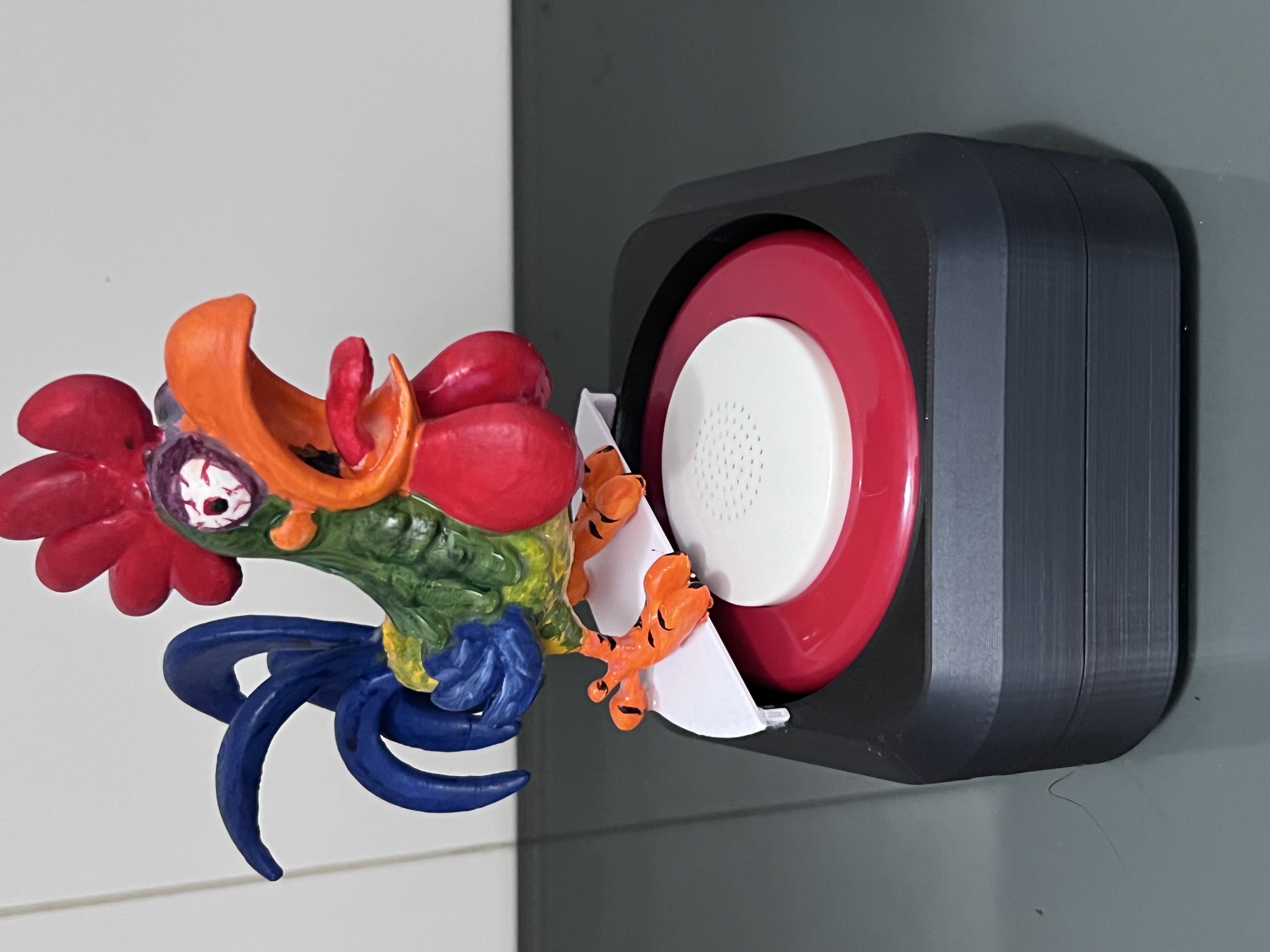 Botão Anti stress grito do galo loko