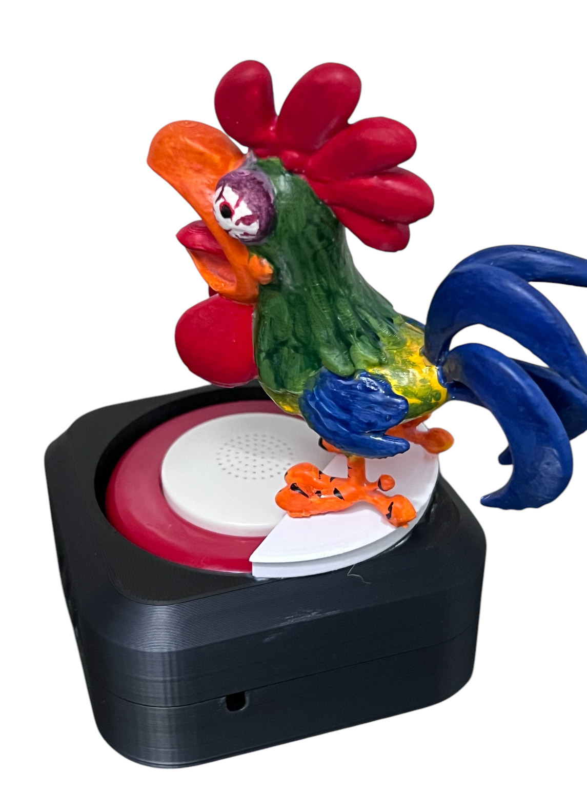 Botão Anti stress grito do galo loko