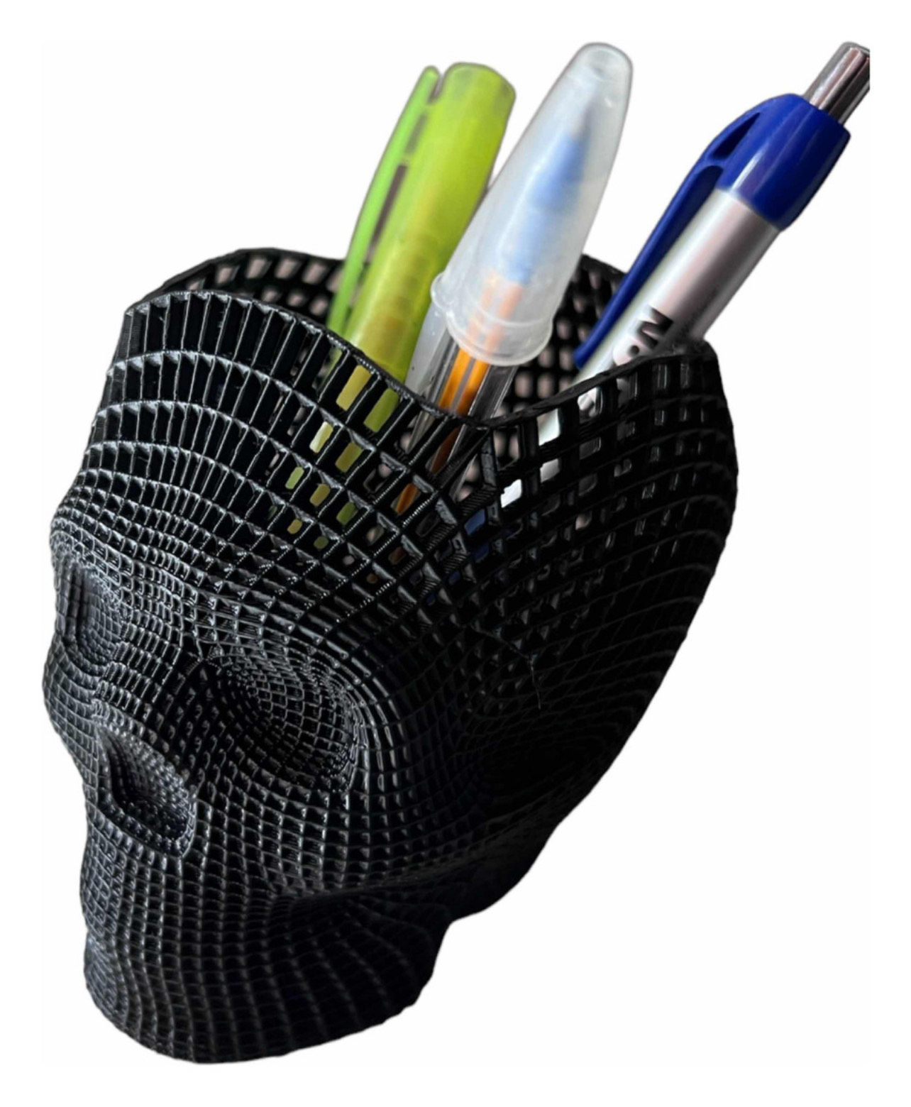 Porta-canetas de Caveira