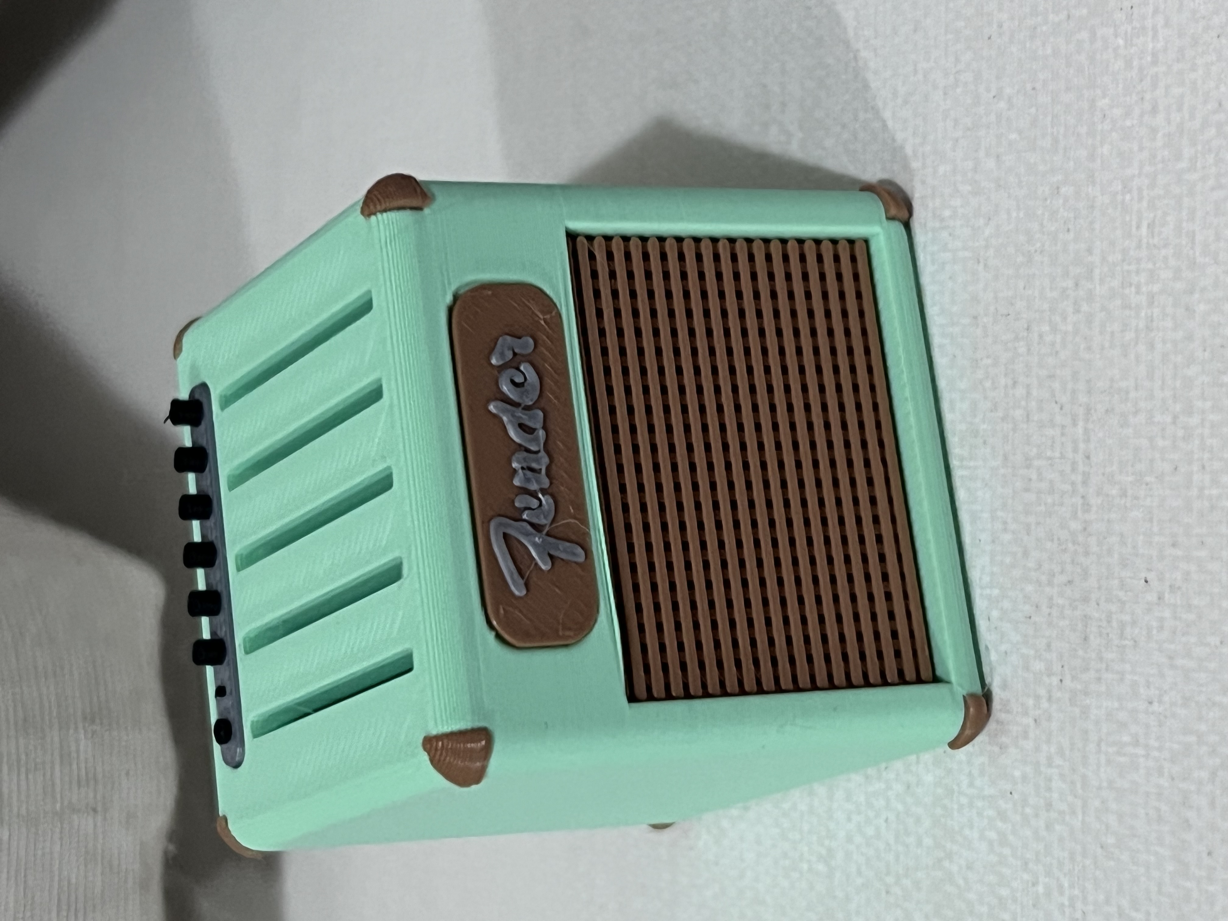 Porta Palheta Amplificador Fender