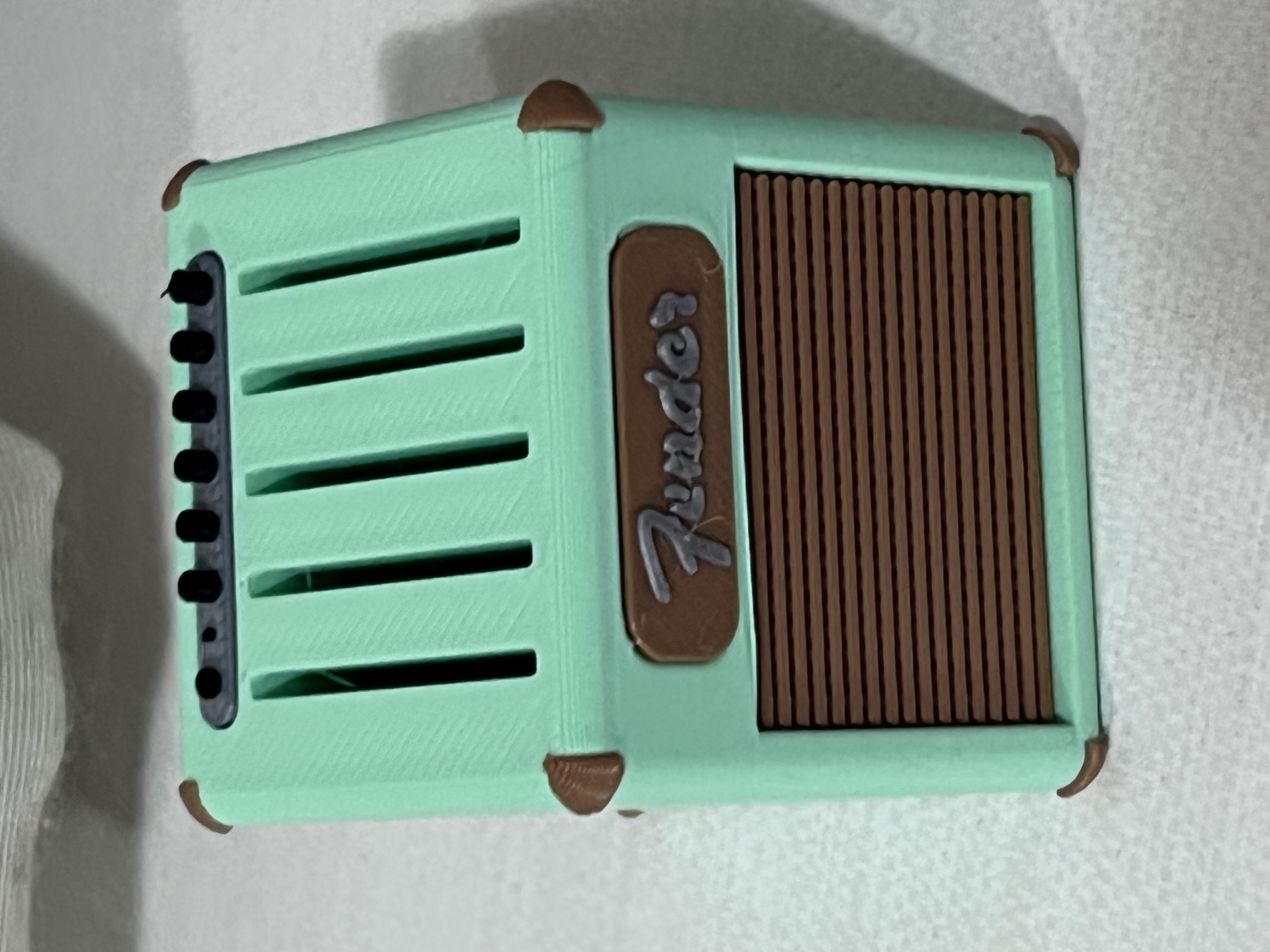 Porta Palheta Amplificador Fender