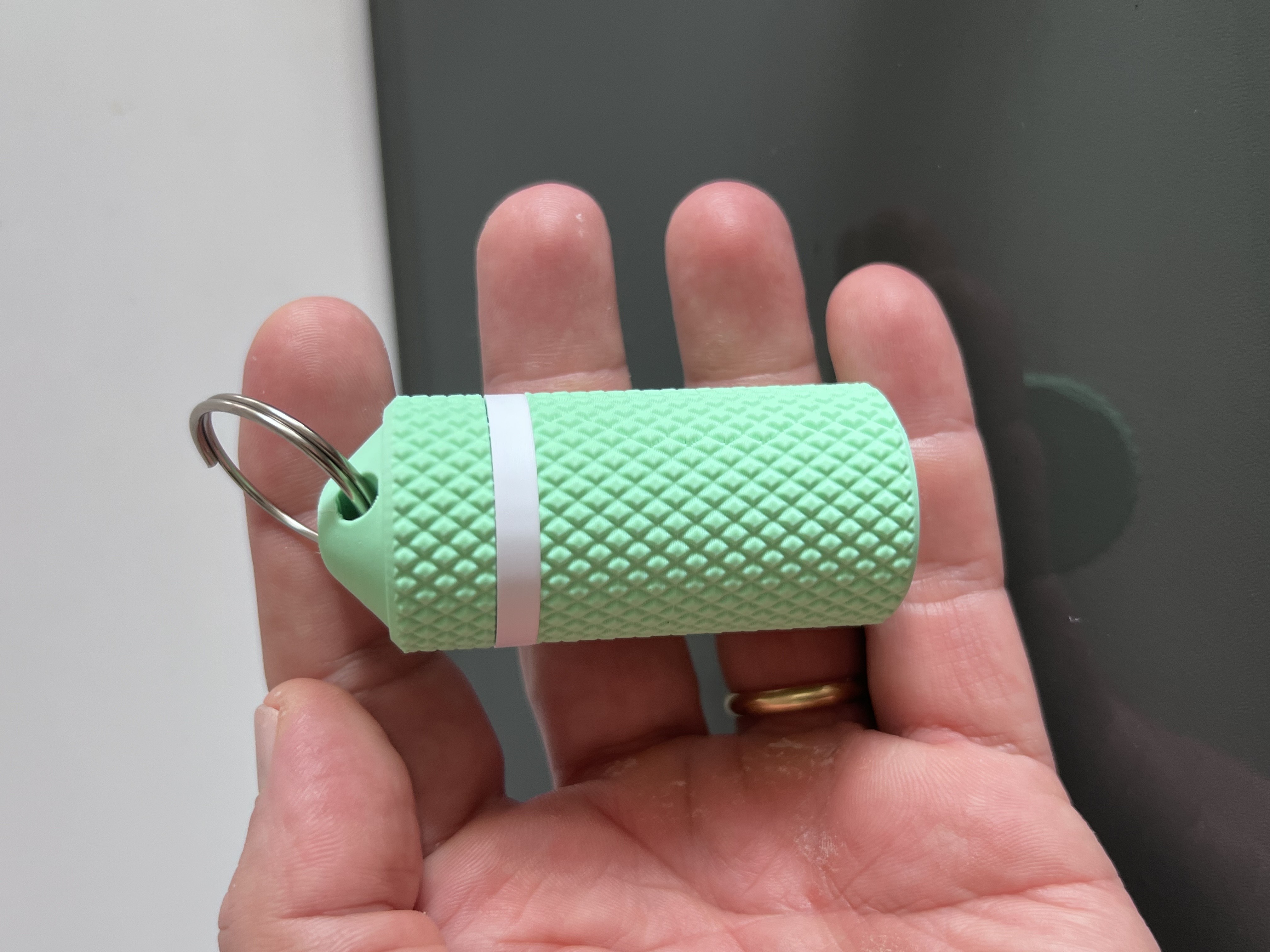 Chaveiro Porta Suplementos e comprimidos