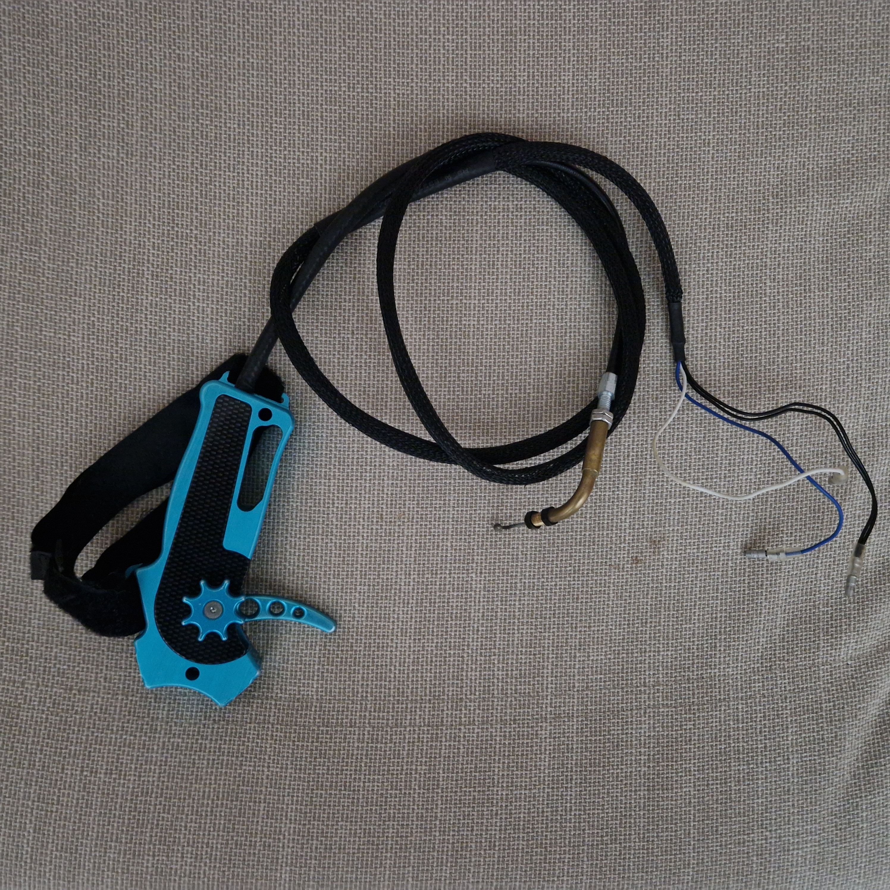 Used Parajet throttle for electric start motors.