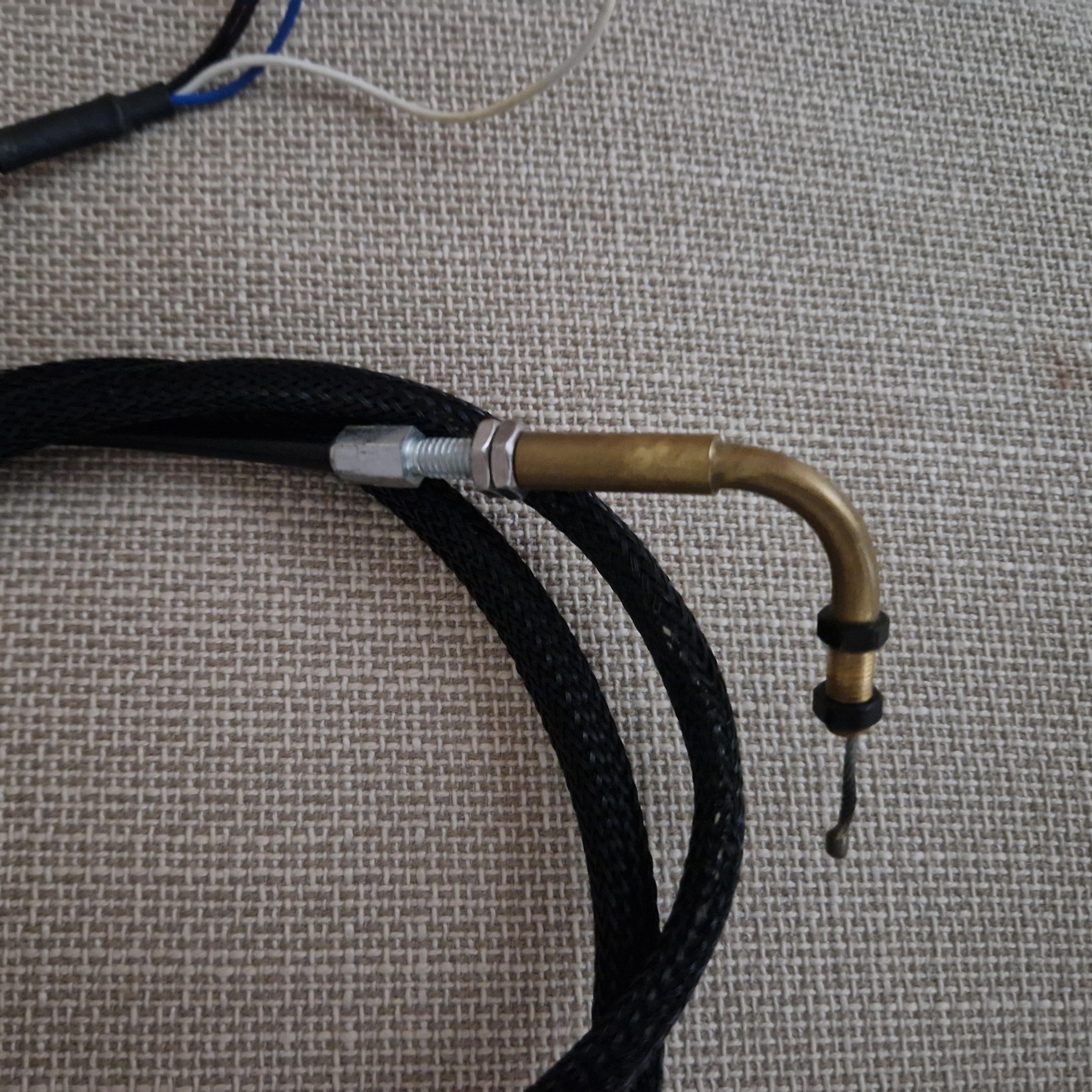 Used Parajet throttle for electric start motors.