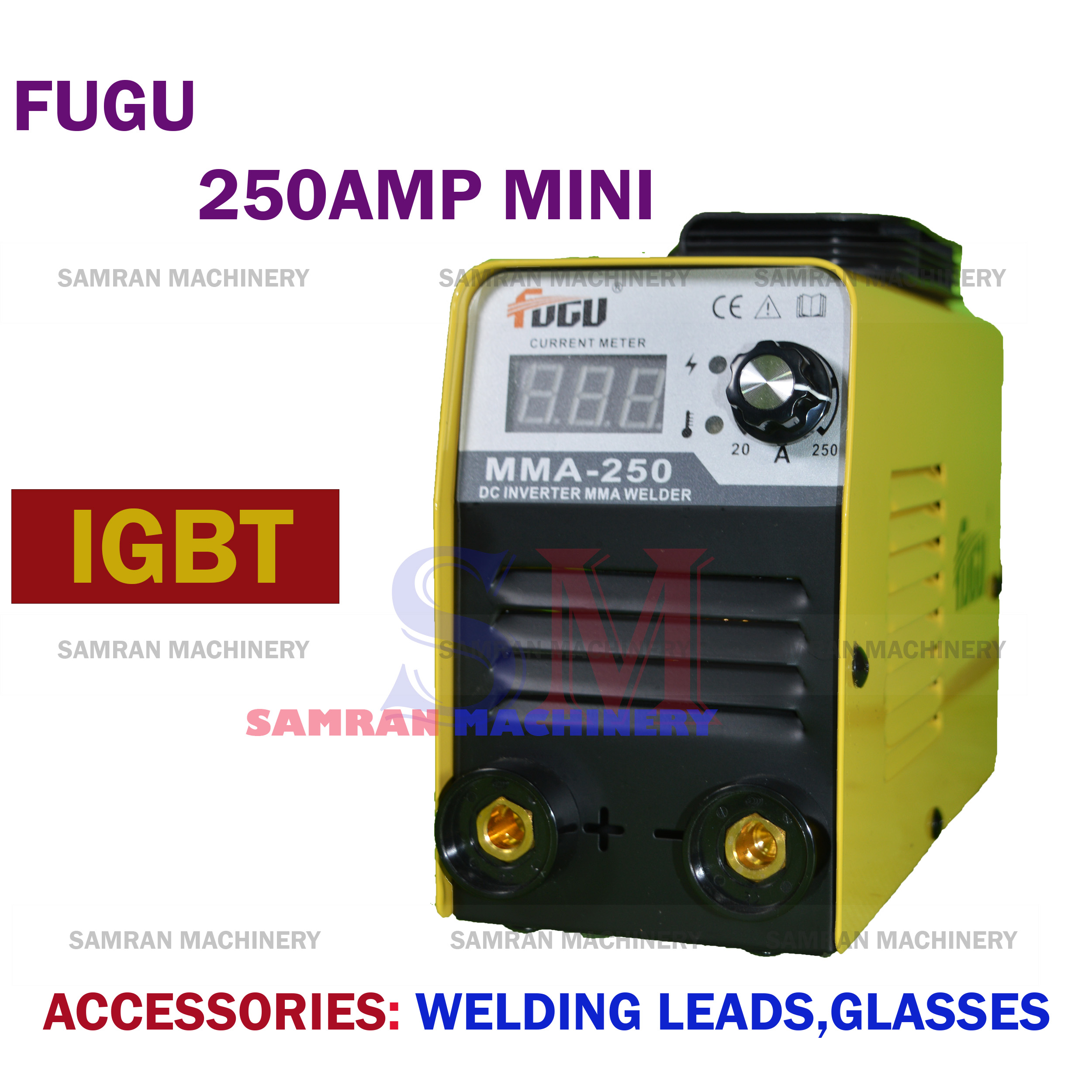 FUGU WELDING INVERTER MACHINE MMA MINI250AMP , IGBT