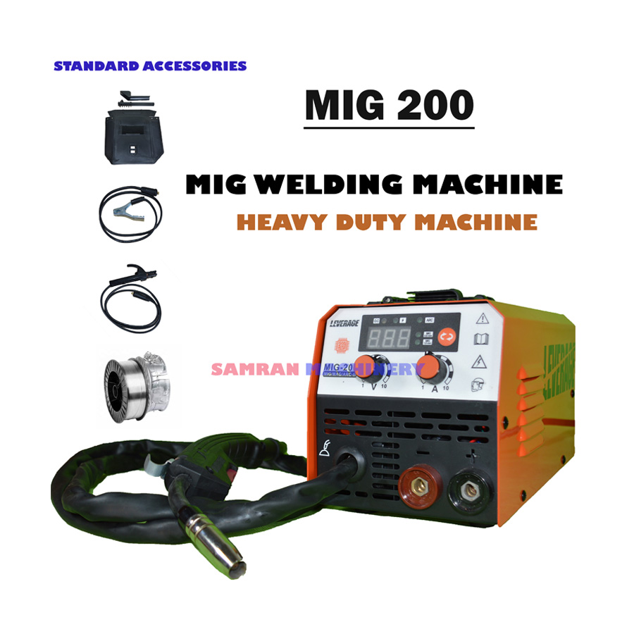 MIG WELDING MACHINE INVERTER, ARC MIG BOTH MIG200