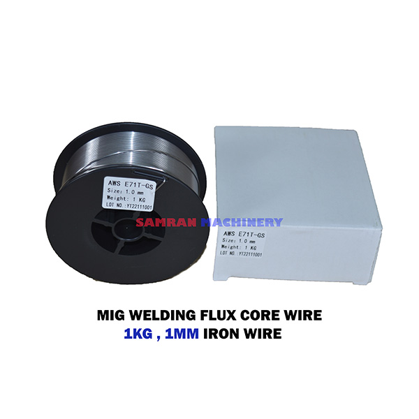 MIG WELDING FLUX CORE WIRE, 1KG, 1MM
