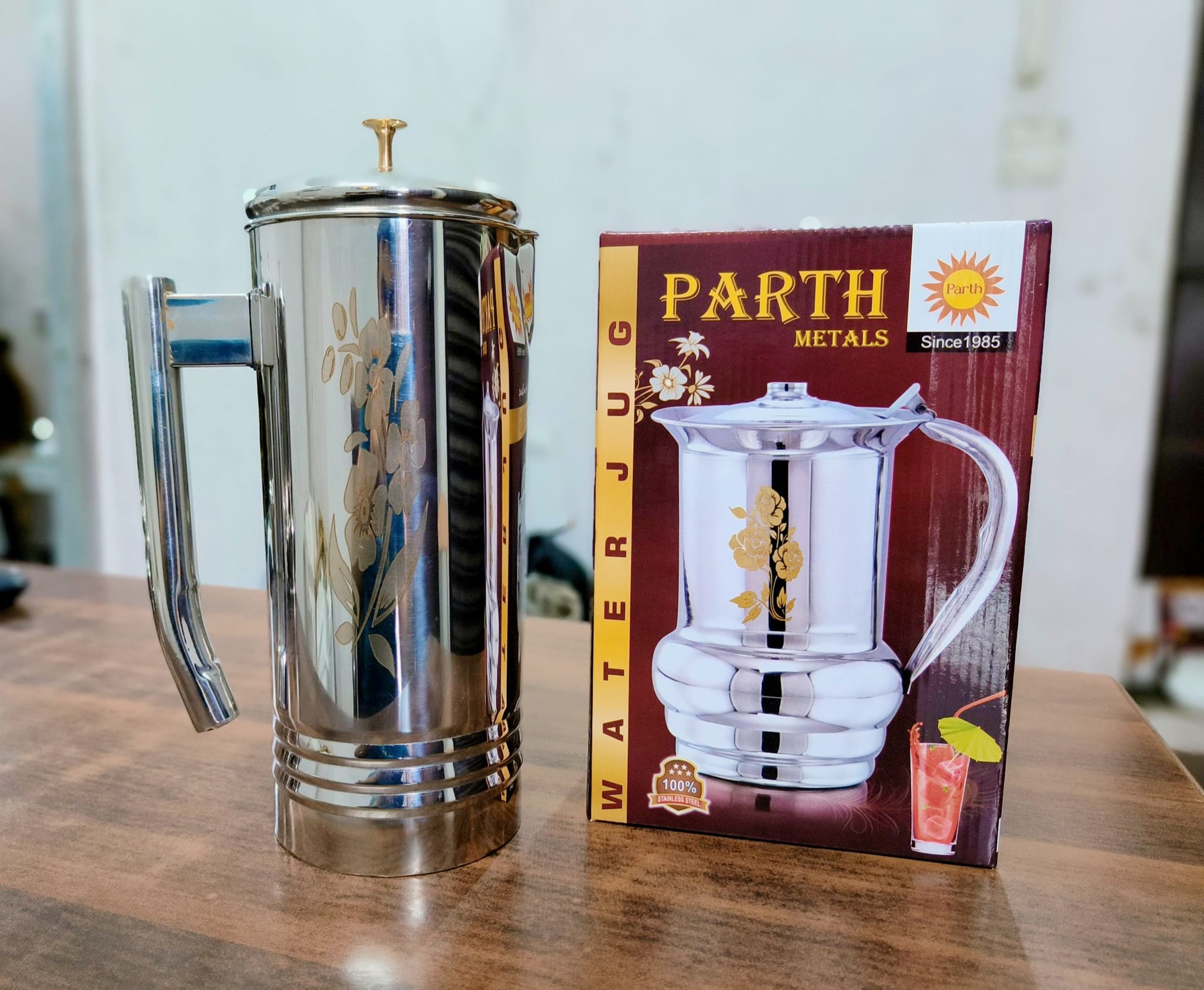 Stainless Steel Water Jug