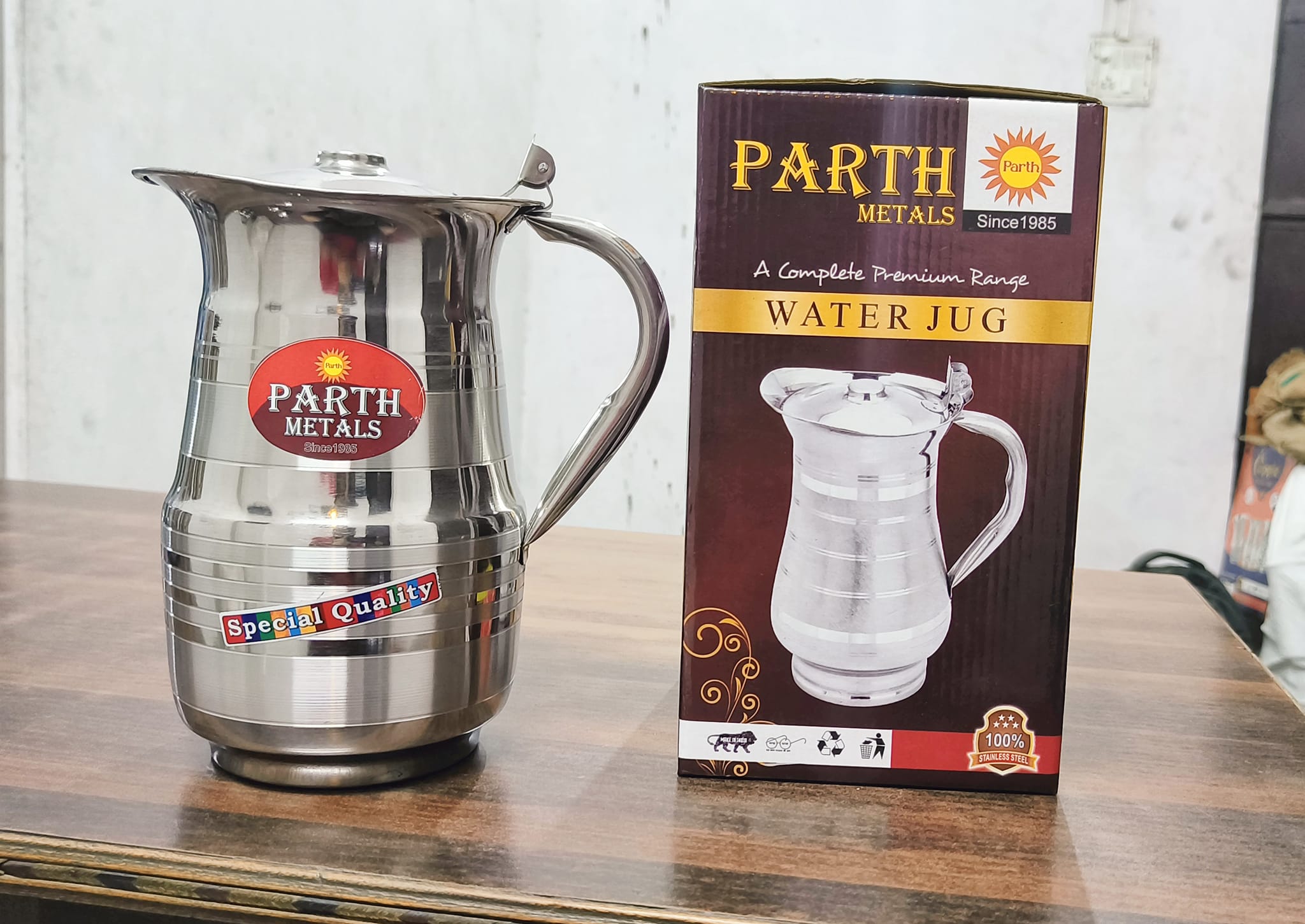 Stainless Steel Water Jug