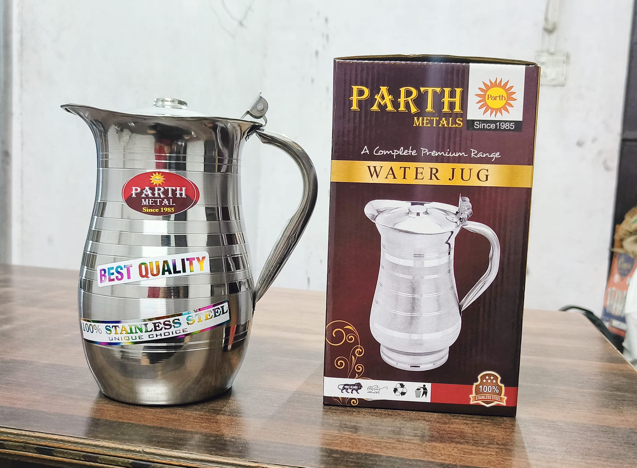 Stainless Steel Water Jug