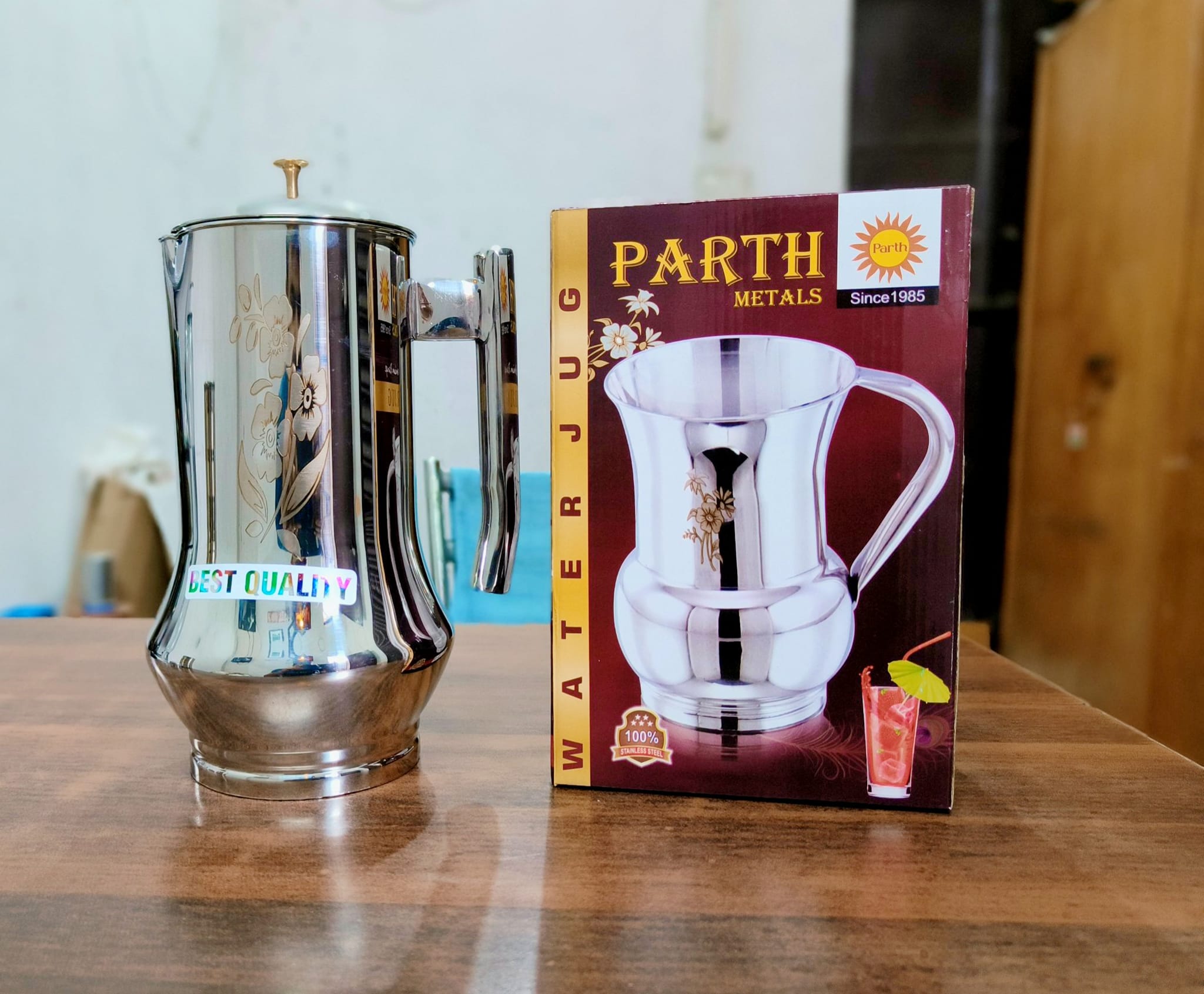 Stainless Steel Water Jug