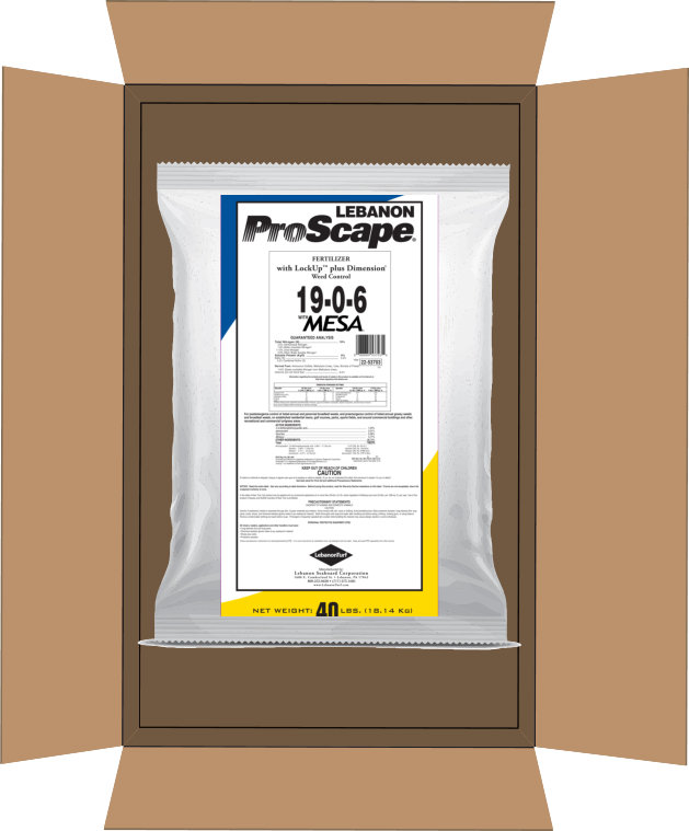 Lebanon ProScape 19-0-6 40% MESA .17% Dimen./LockUp 40lb.