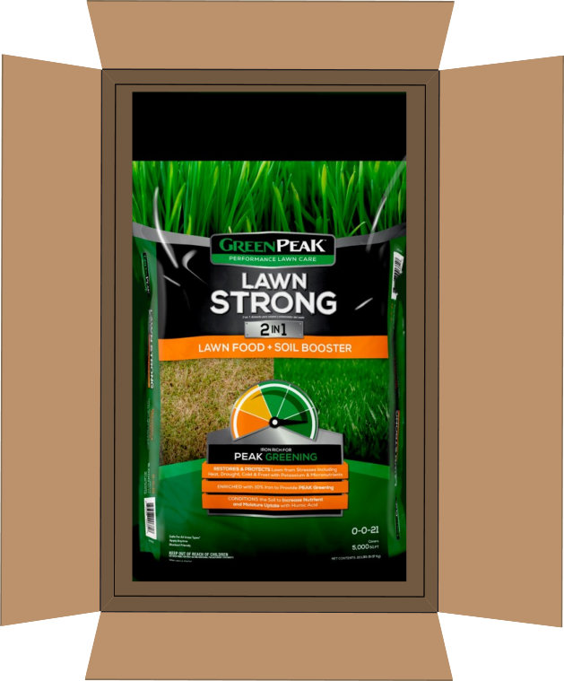 GreenPeak™  Lawn Strong 2-IN-1 Lawn Food + Soil Booster 5,000 sq. ft.