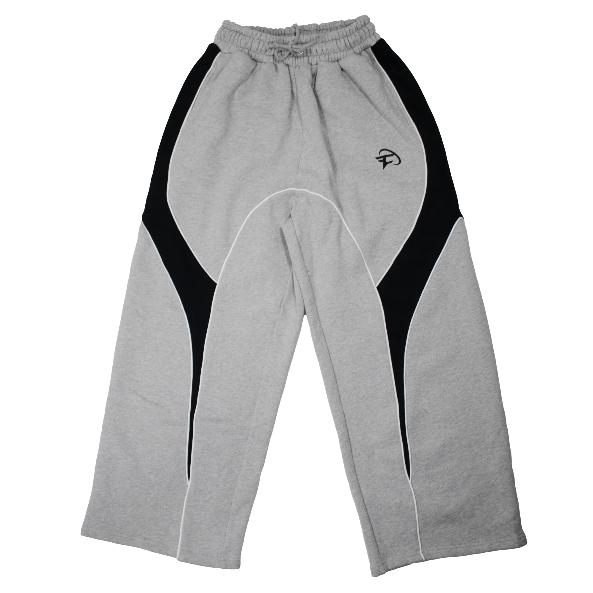 FaZe Heather Gray Paneled Sweatpants