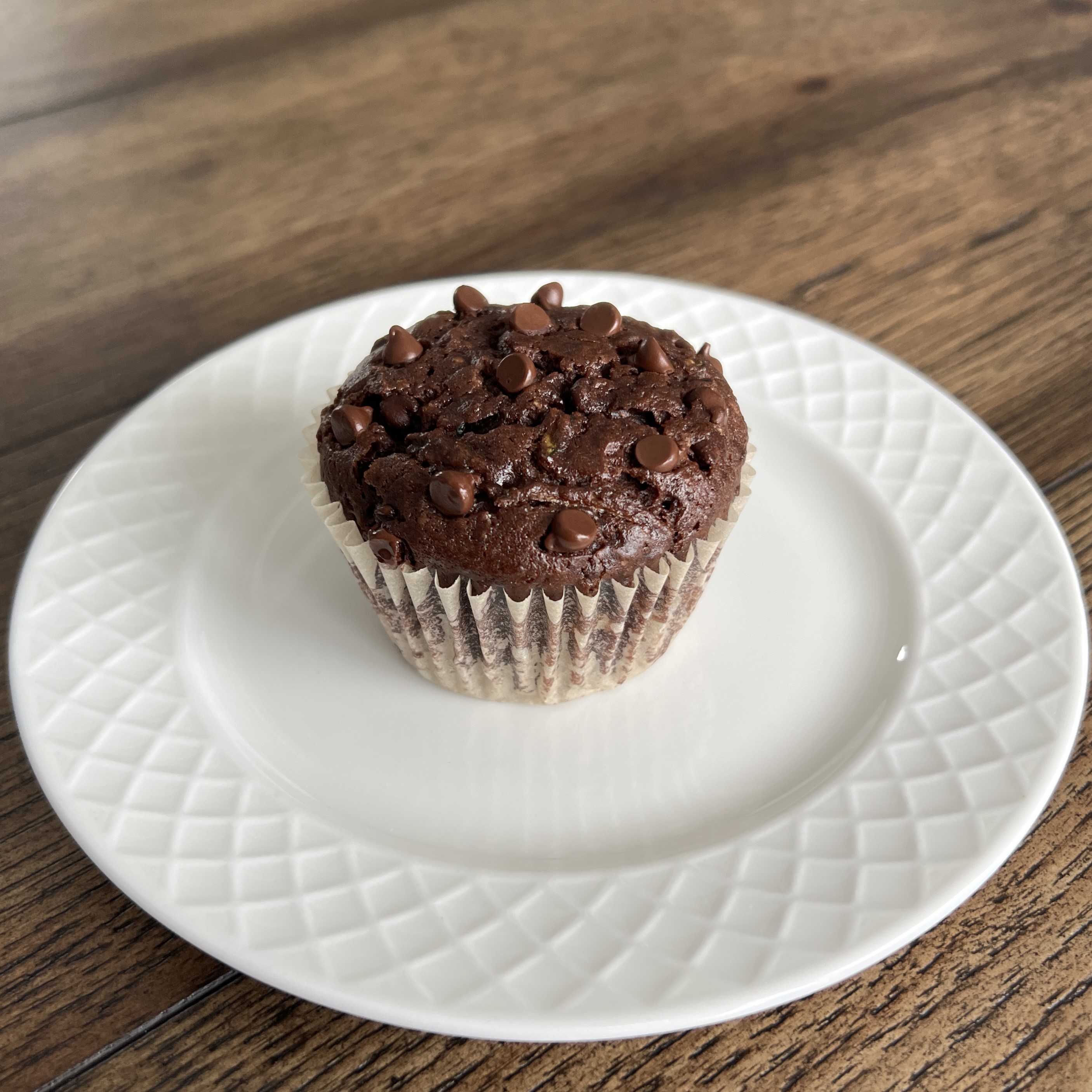 Chocolate Spinach Muffins