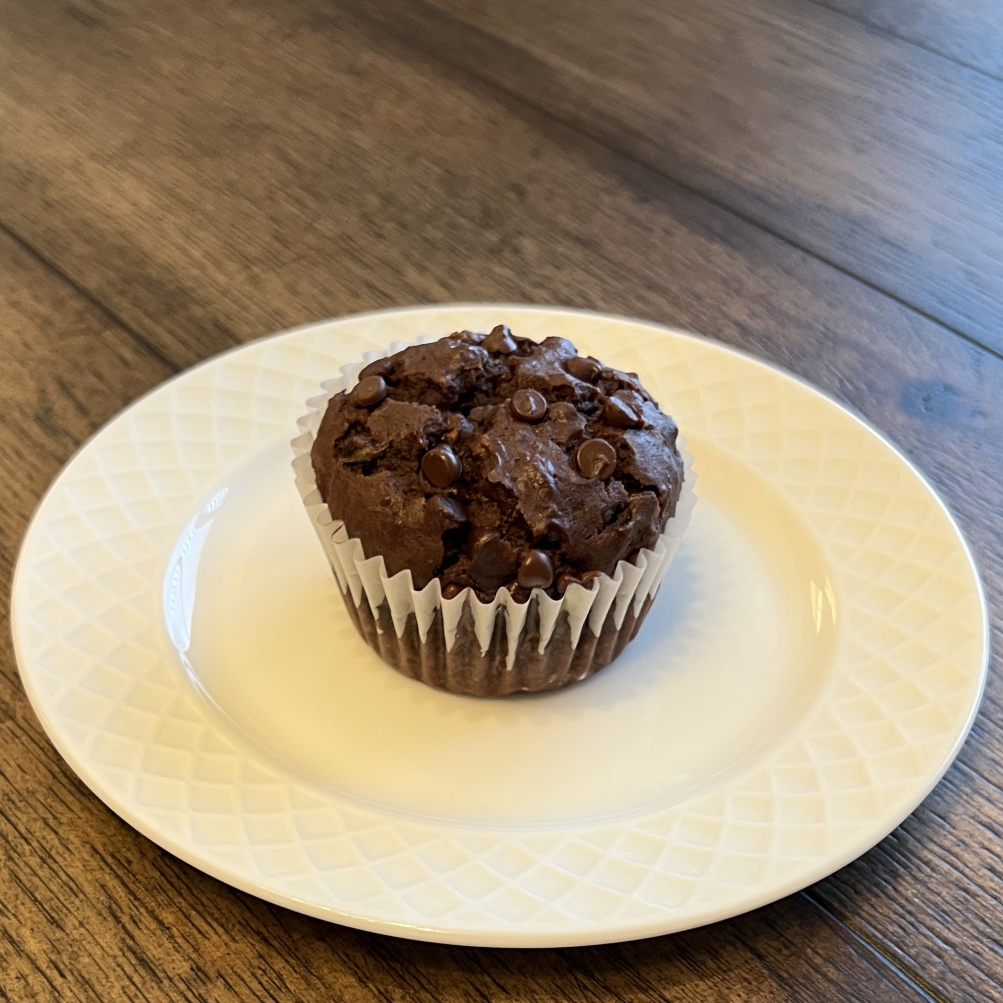 Chocolate Zucchini Muffins