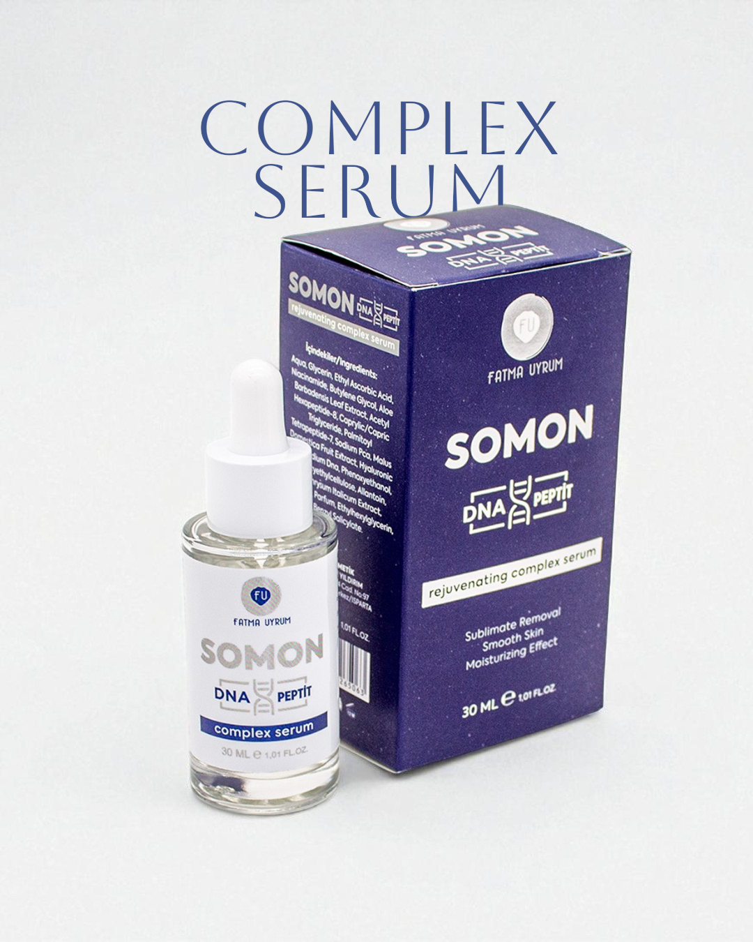 Somon Dna & Peptit Yaşlanma Karşıtı Gençlik Serum