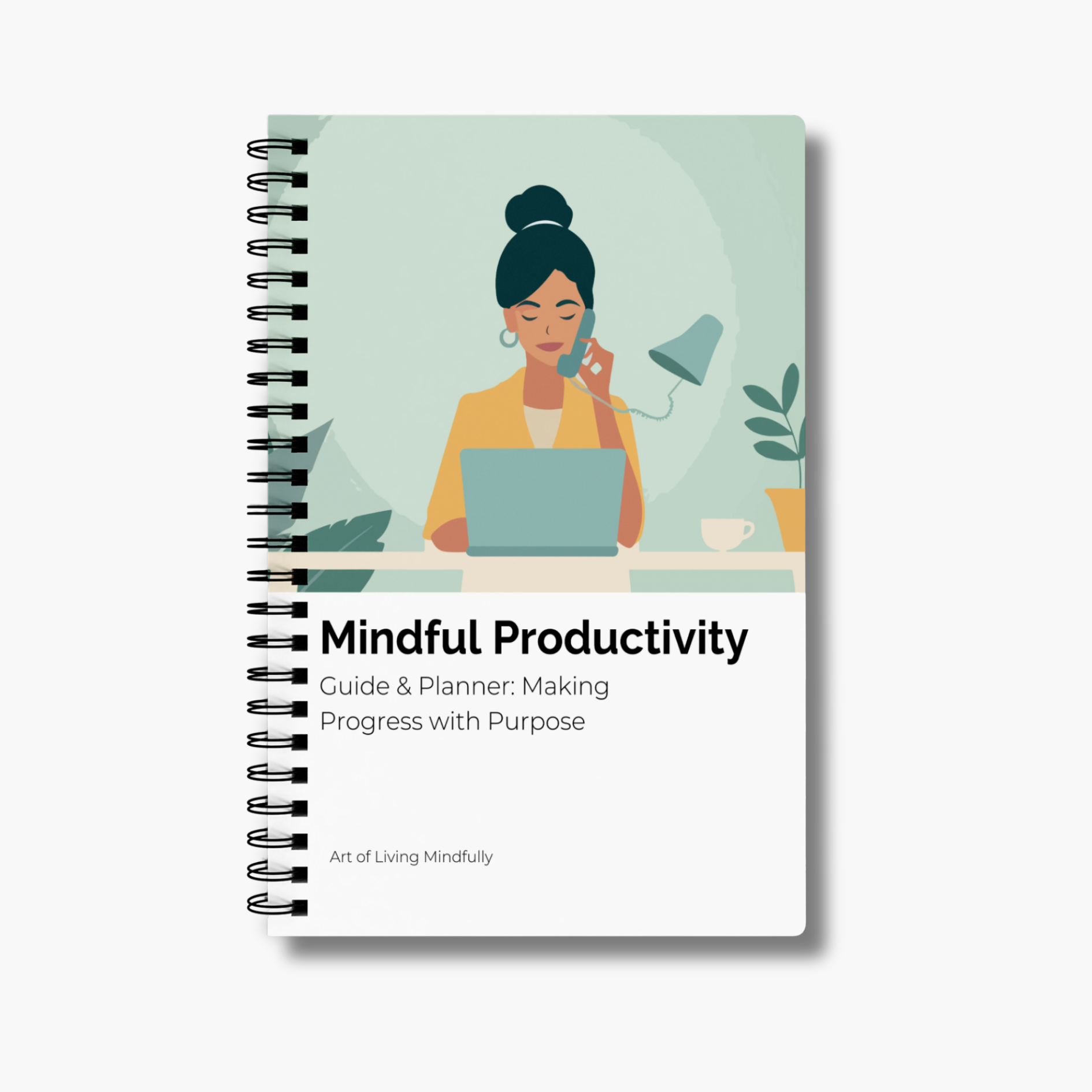 Mental Health Journal – Mindfulness, Self-Care Workbook, Stress Relief, Burnout Recovery