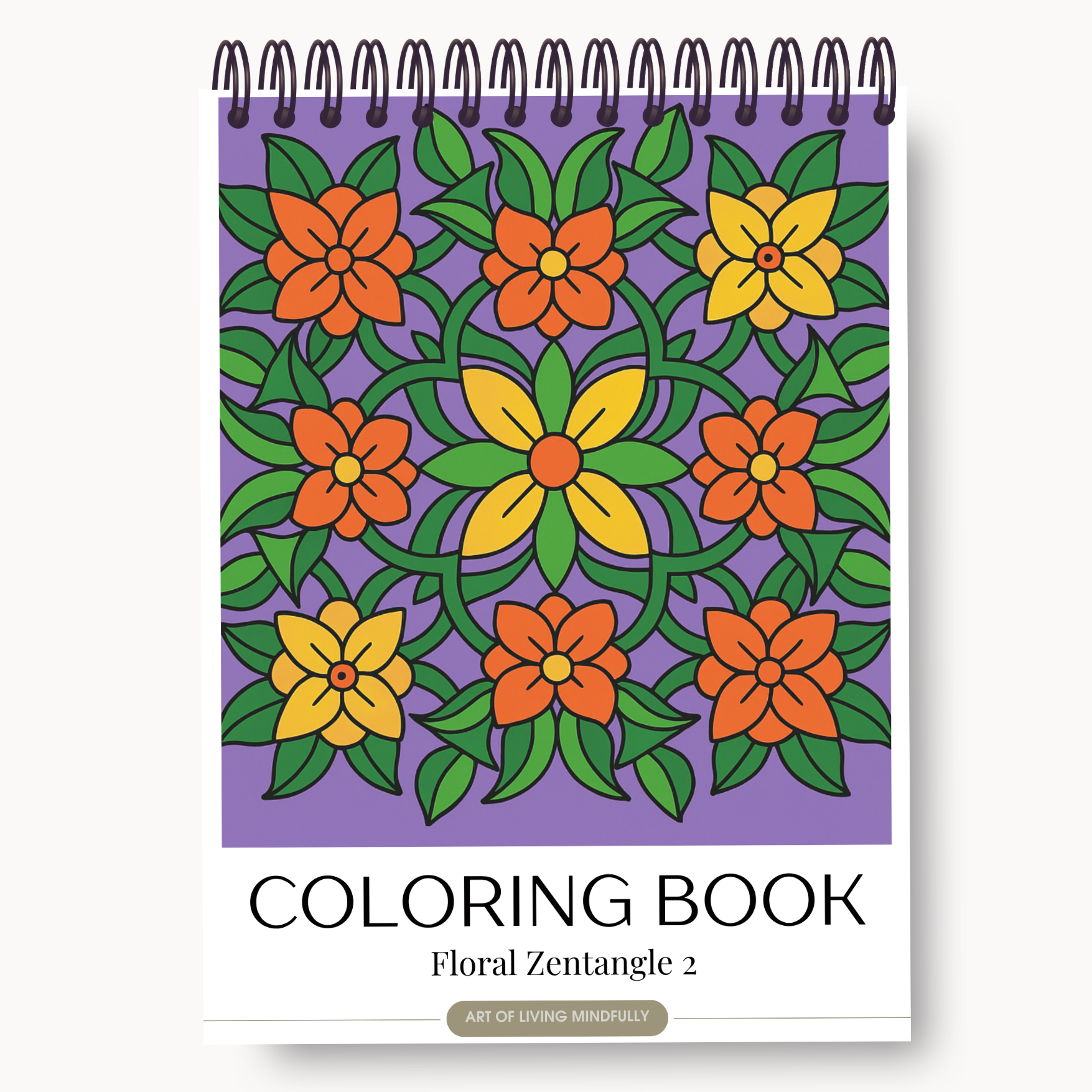 Adult Coloring Book for Calming Activity - Kawaii, Floral, Bible Verses