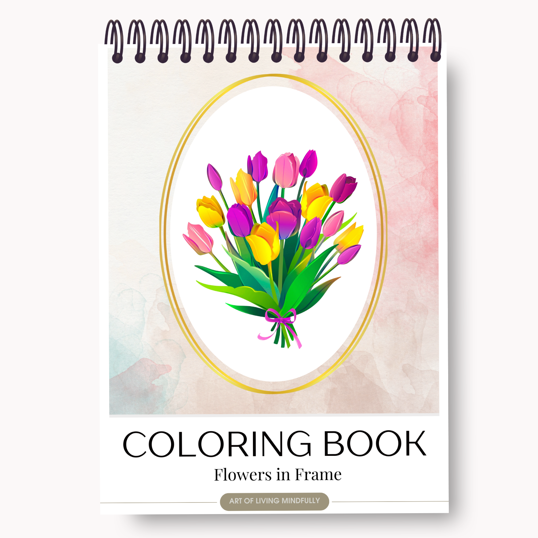 Adult Coloring Book for Calming Activity - Kawaii, Floral, Bible Verses