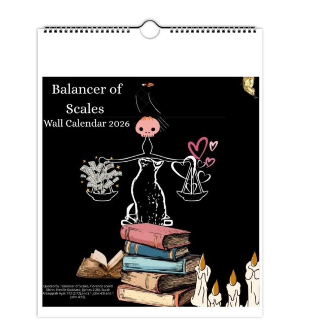 Balancer of Scales Wall Calendar 2026