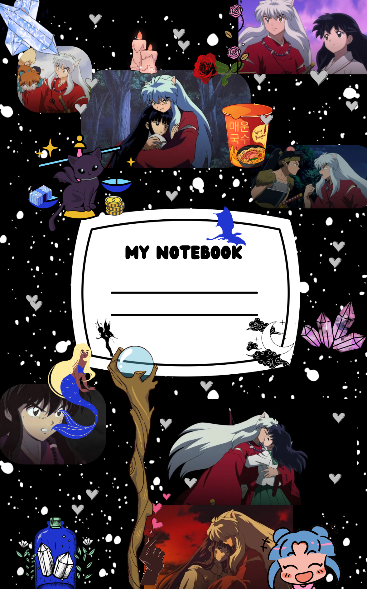 Inuyasha Born again Lover Notebook
