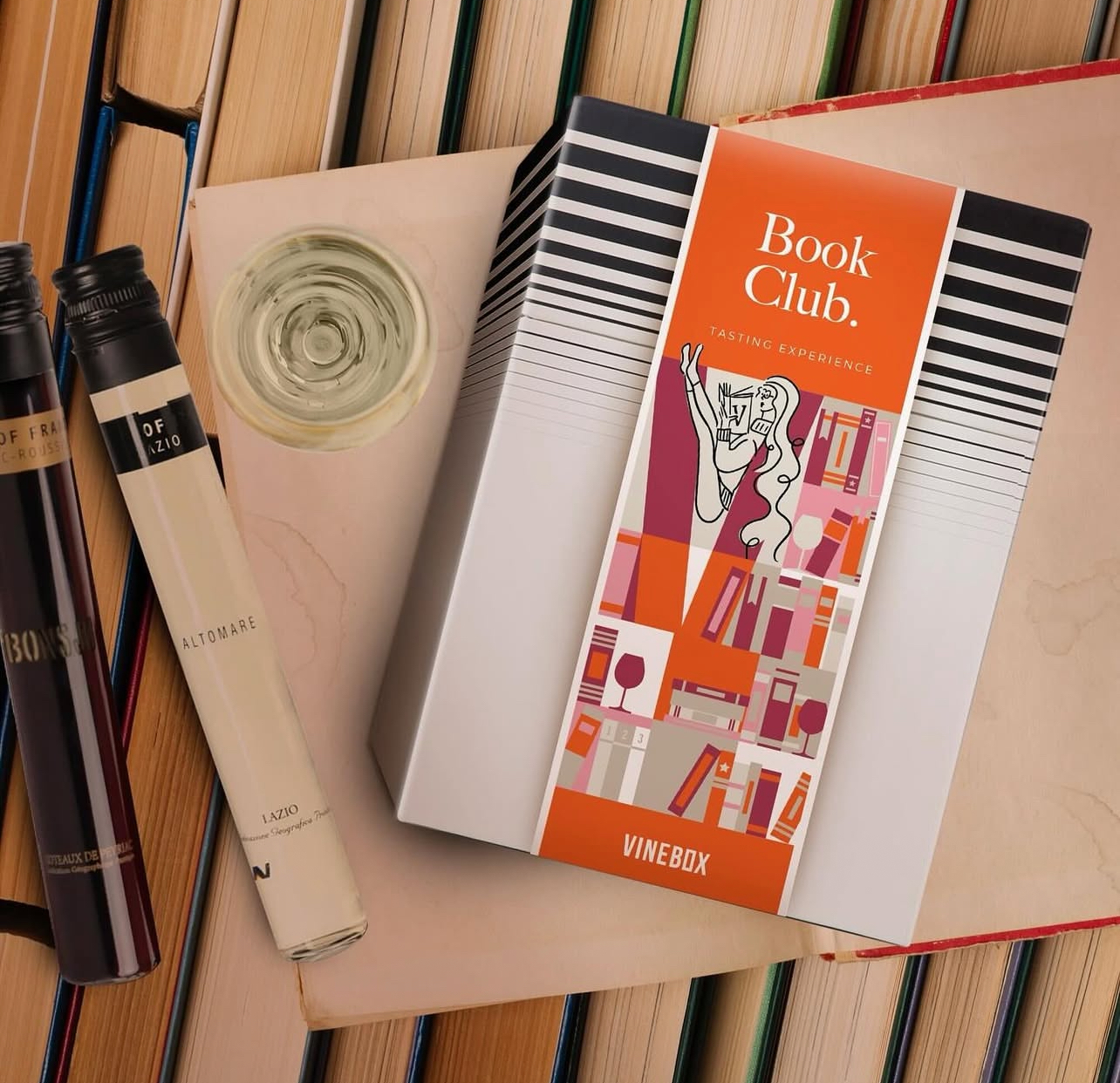 Library Campus FREE Virtual Books and Wine club