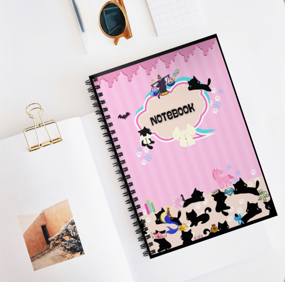 Rich Cat Notebook