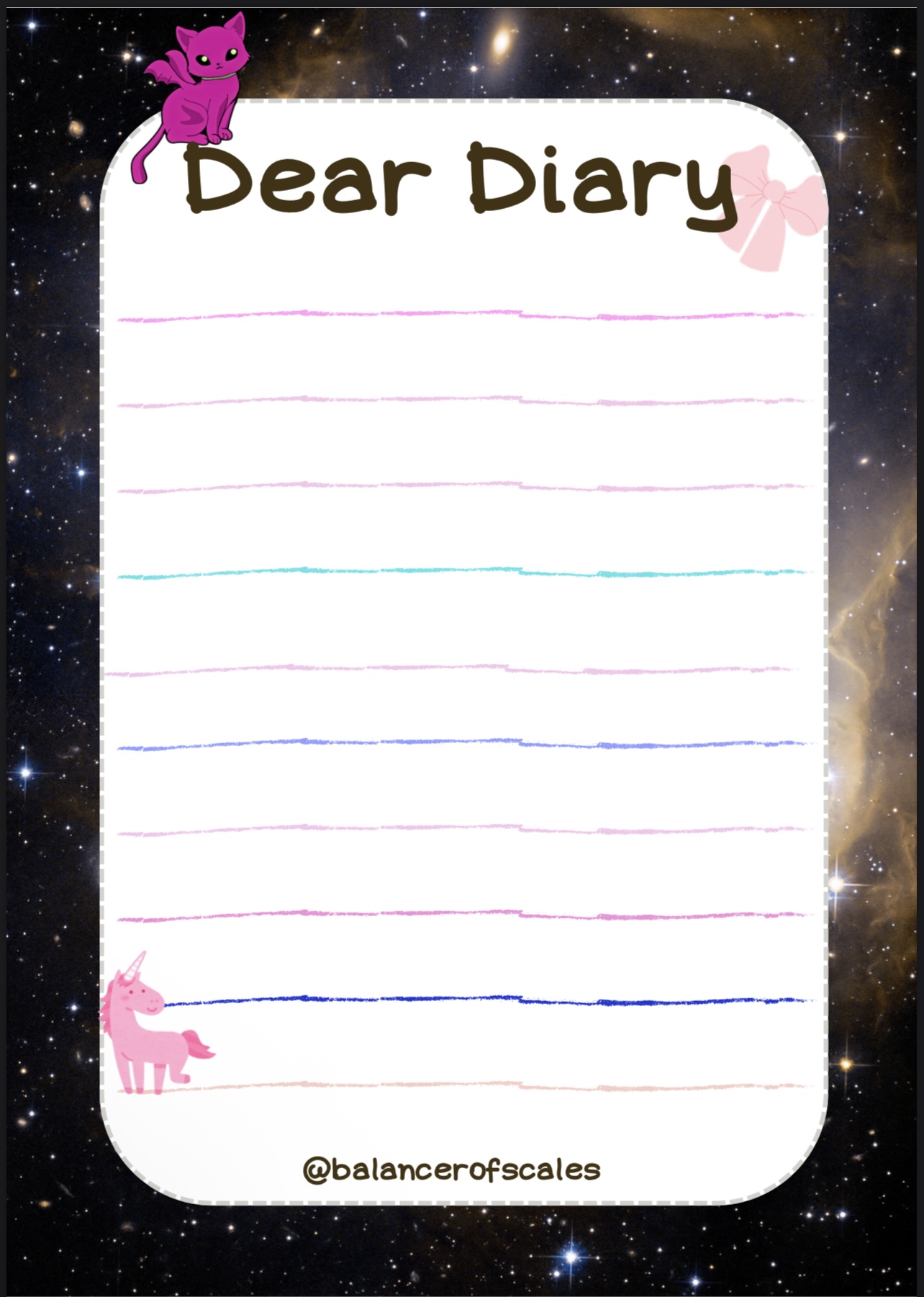 Journey of a Rich Cat’s Digital Diary/Planner