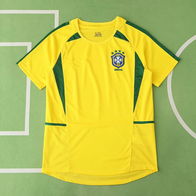 Brazil 2002 World Cup Retro Jersey
