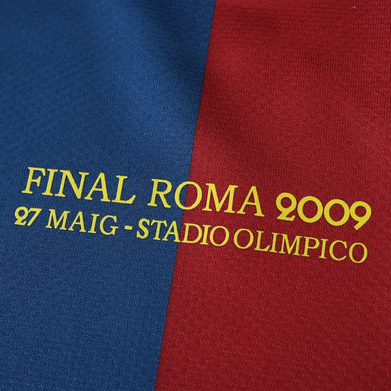 FC Barcelona Home 2008/09 UCL Final Jersey