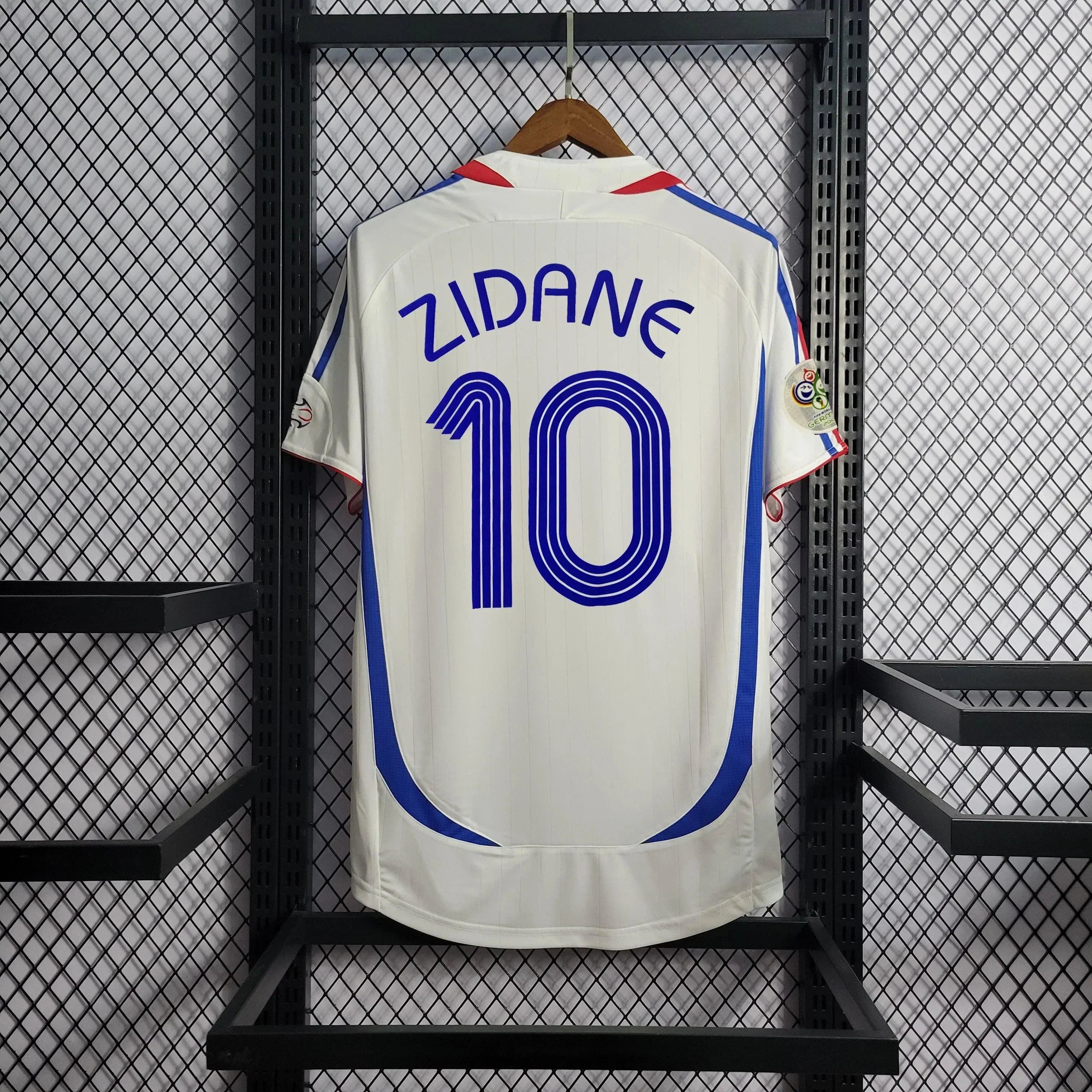France 2006 Away World Cup Final Jersey - Zidane 10