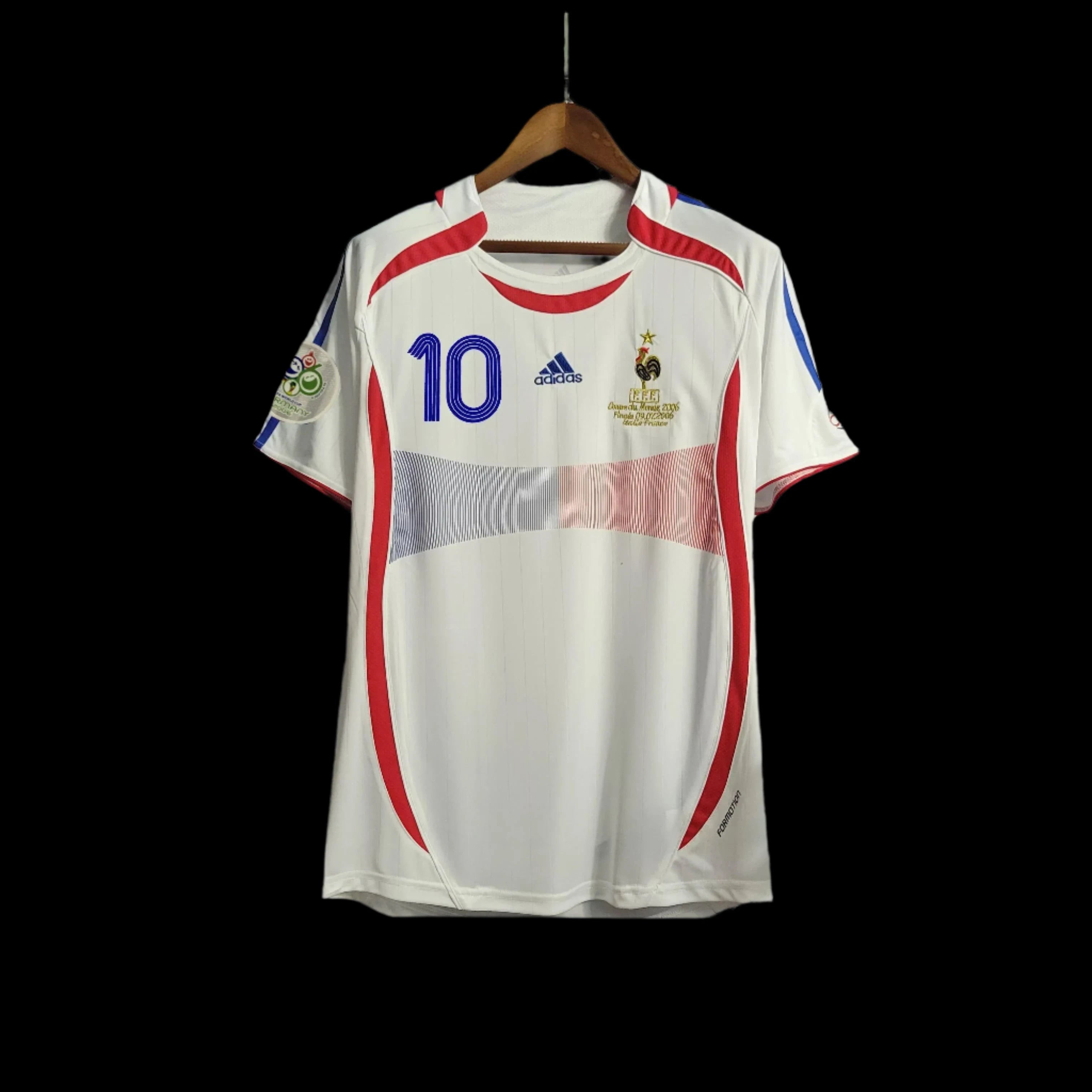 France 2006 Away World Cup Final Jersey - Zidane 10