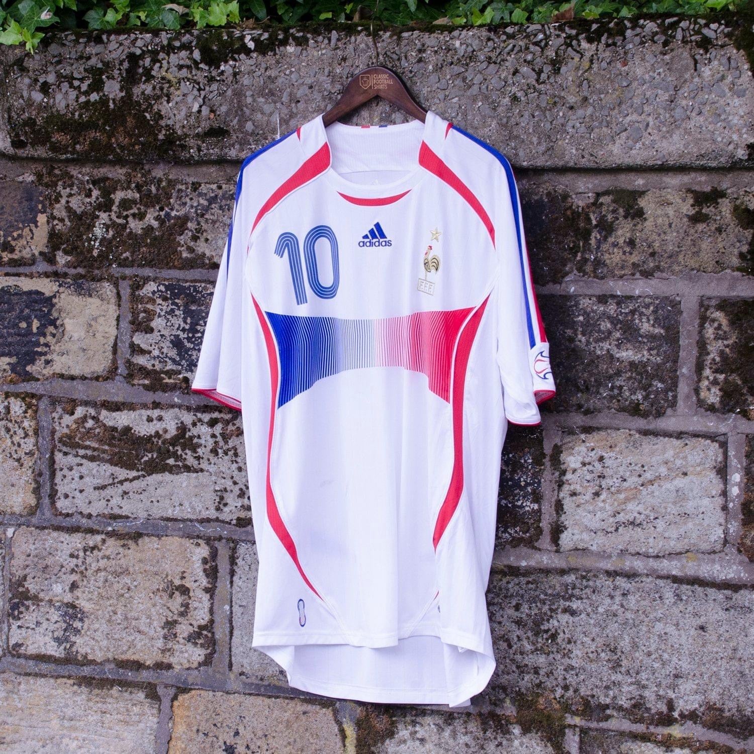 France 2006 Away World Cup Final Jersey - Zidane 10