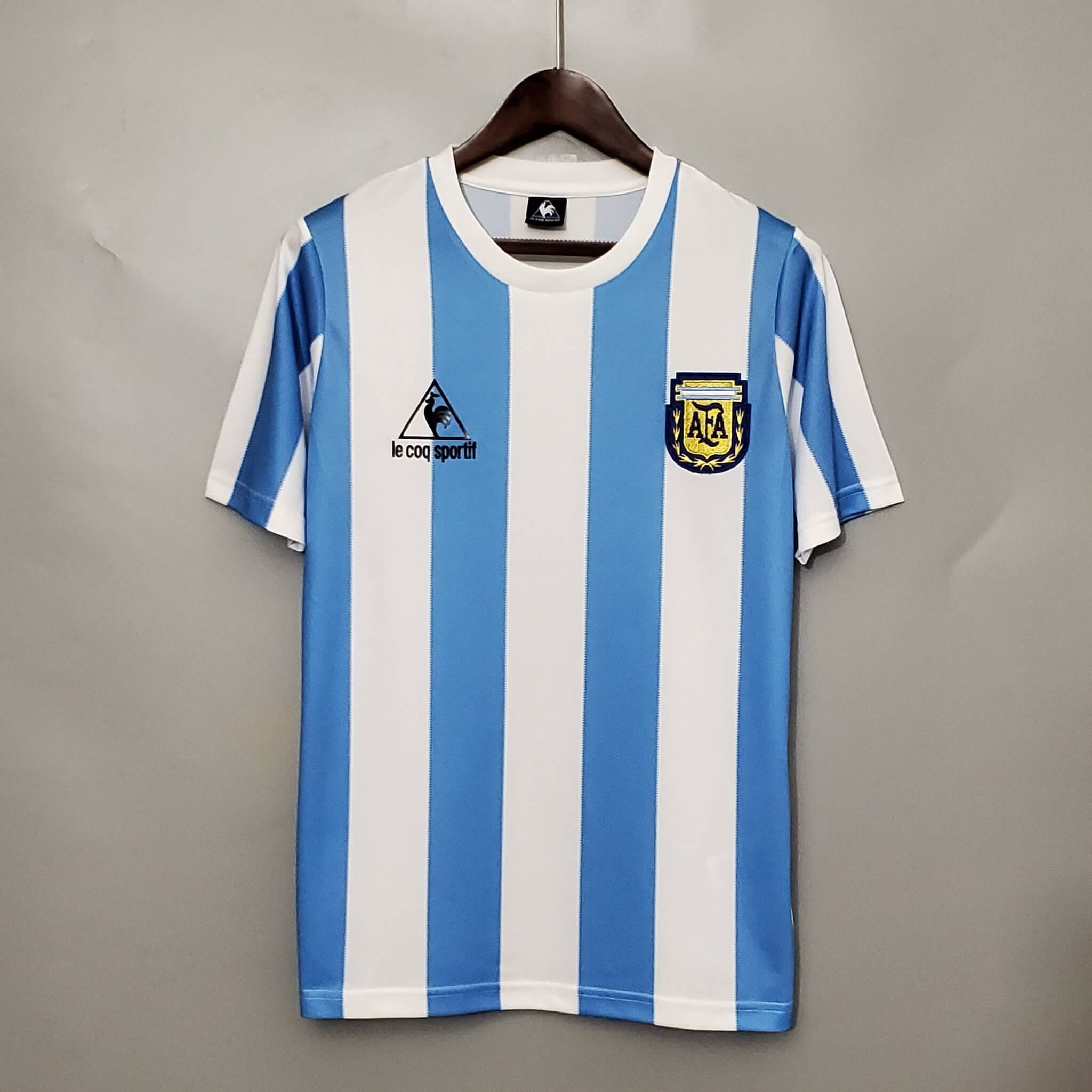 Argentina 1986 Home Retro Jersey (Hand of God)