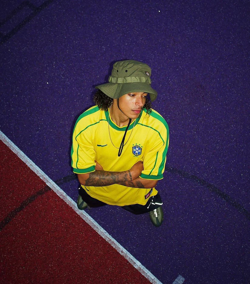 Brazil 1998 Home Retro Jersey