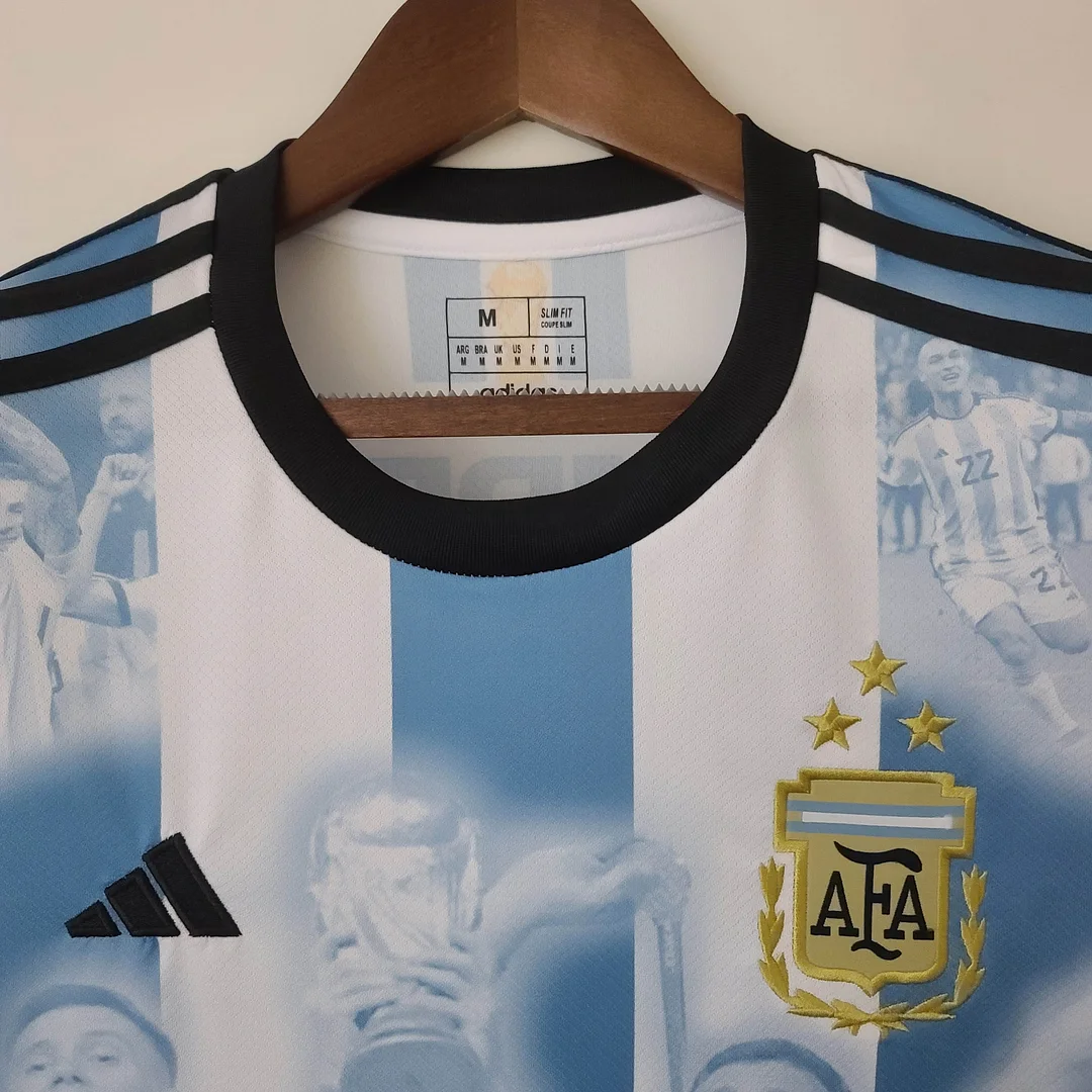 Argentina 2022 World Cup Champion Commemorative Edition Jersey