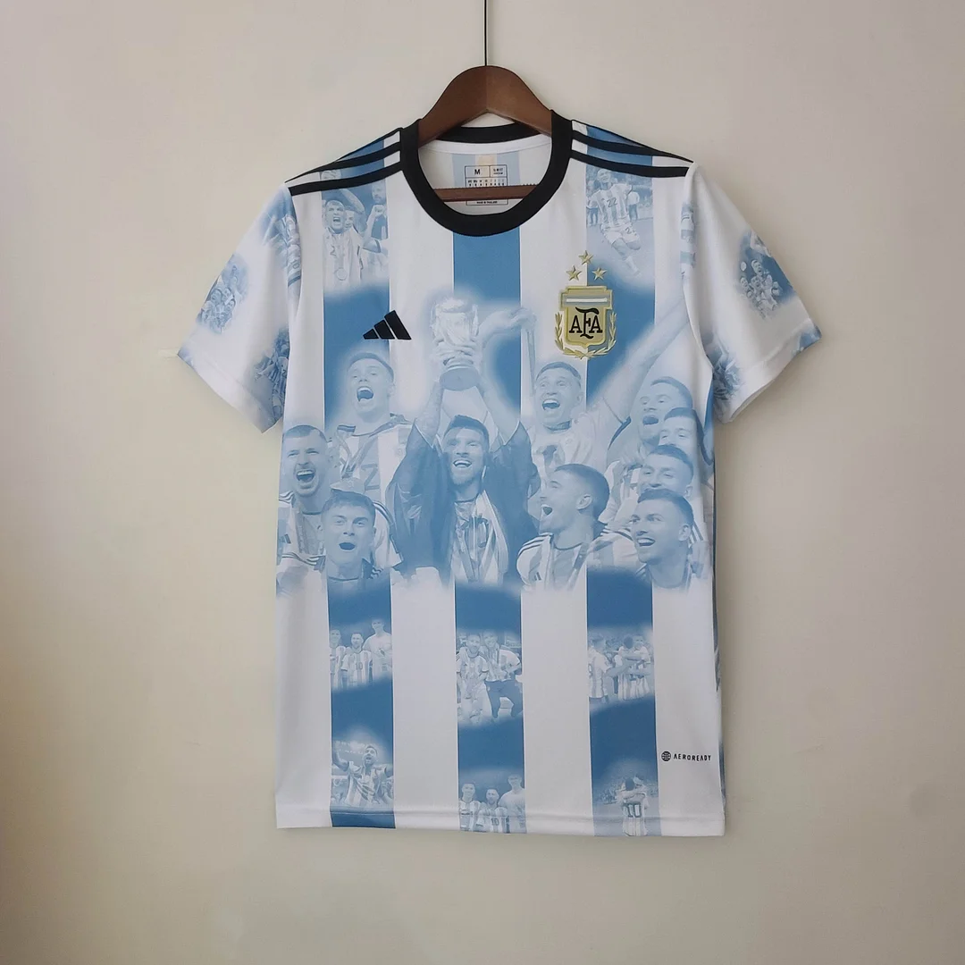 Argentina 2022 World Cup Champion Commemorative Edition Jersey