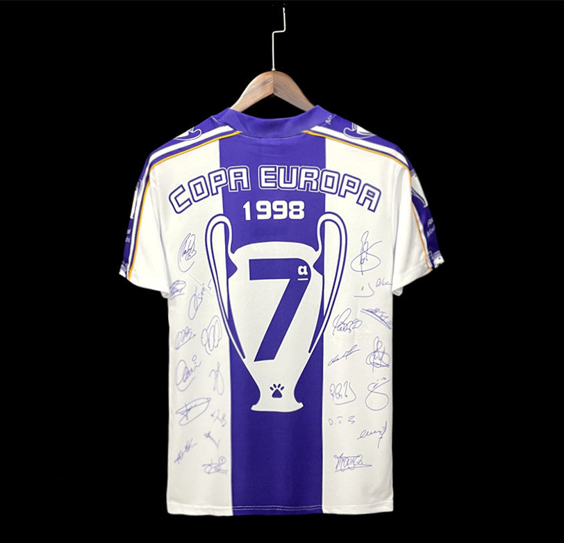 Real Madrid 1997/98 Retro Champions Edition Jersey