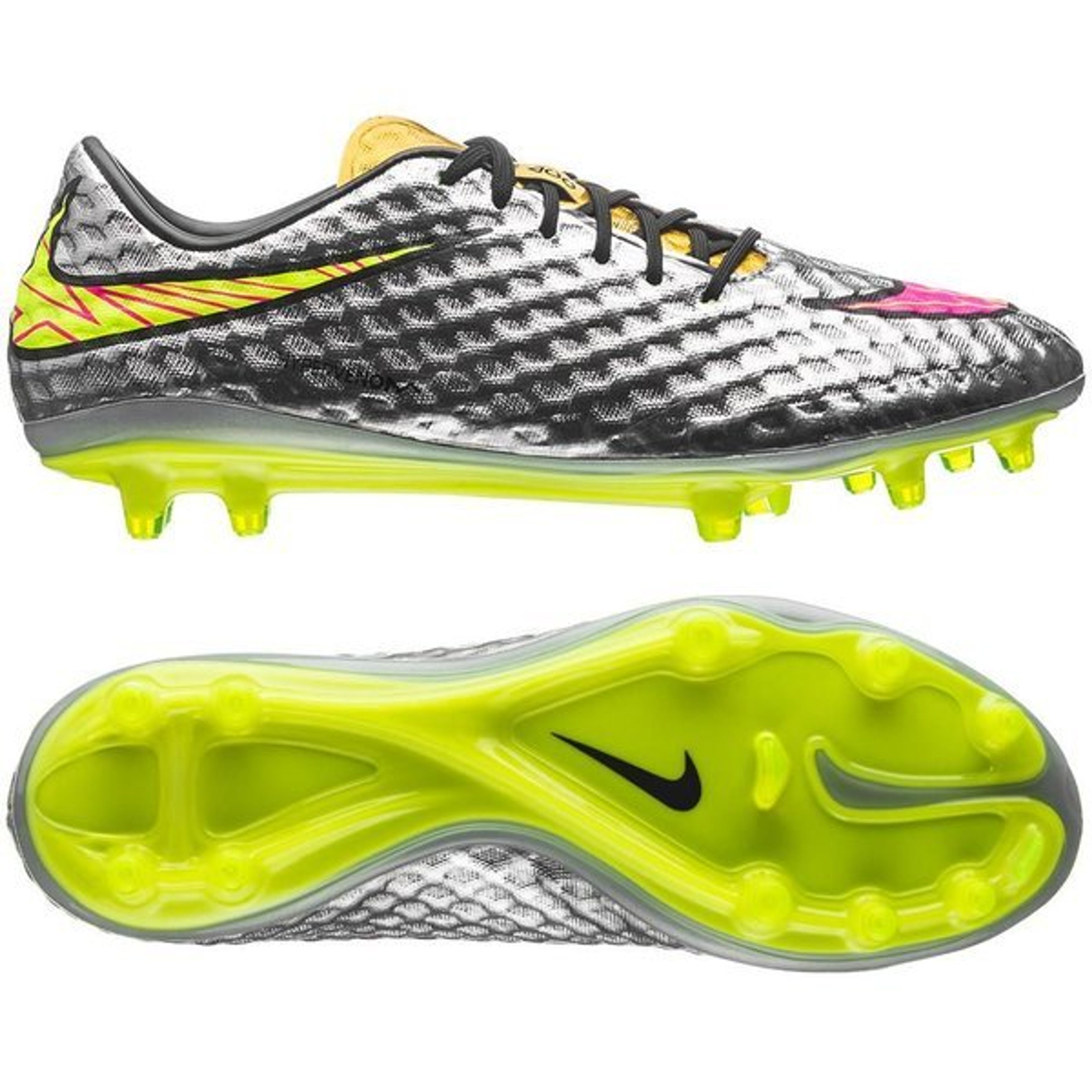 Nike Hypervenom Phantom FG Chrome Football Boots