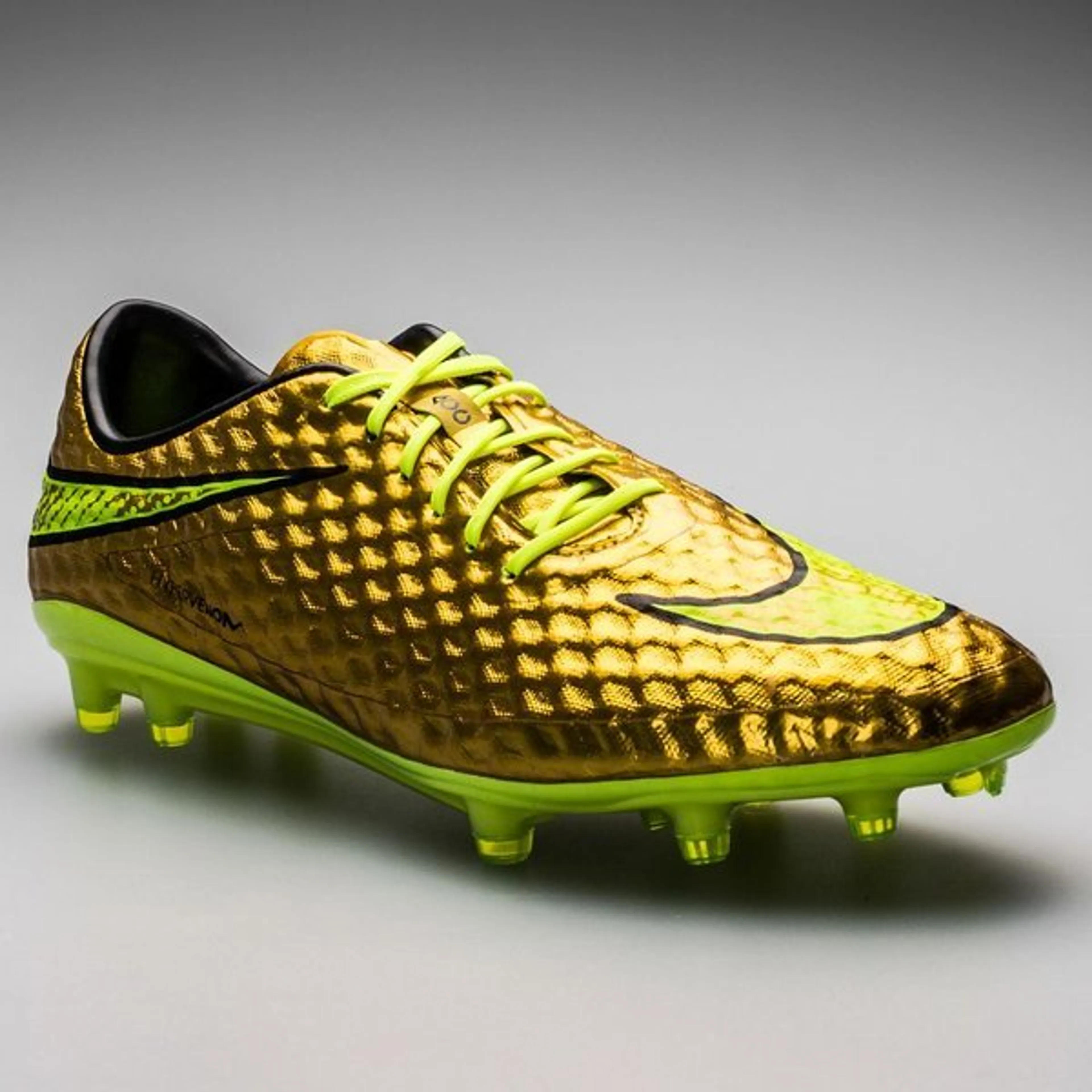 Nike Hypervenom Phantom FG Gold Football Boots