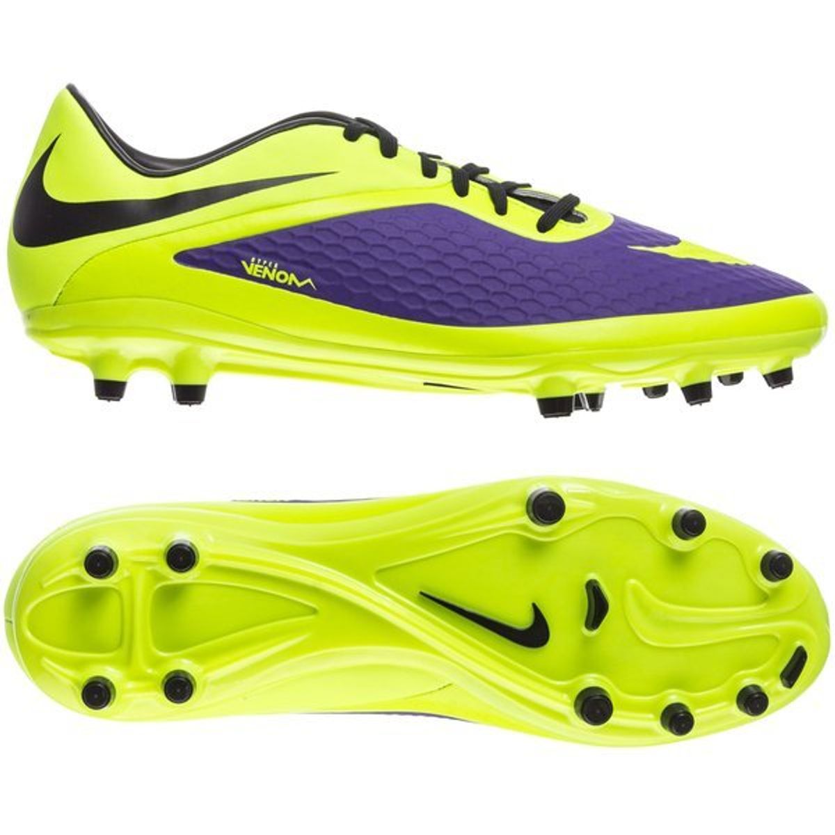 Nike Hypervenom Phelon FG Electro Purple/Volt-Black Football Boots