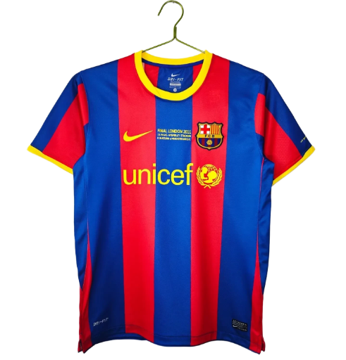 FC Barcelona 2010/11 UCL Final Home Retro Jersey