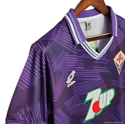 Fiorentina 1992/93 Home Retro Jersey