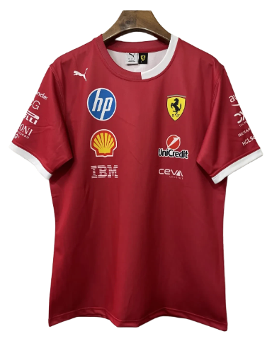 Scuderia Ferrari 2025 Team Drivers T-Shirt