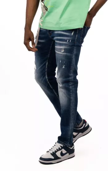 Emporio jeans - vaqueros desgastados - hombre