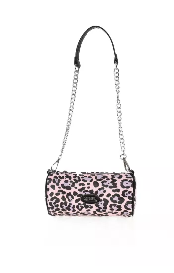 Von Dutch Kelly -  Bolso de mano con estampado de leopardo