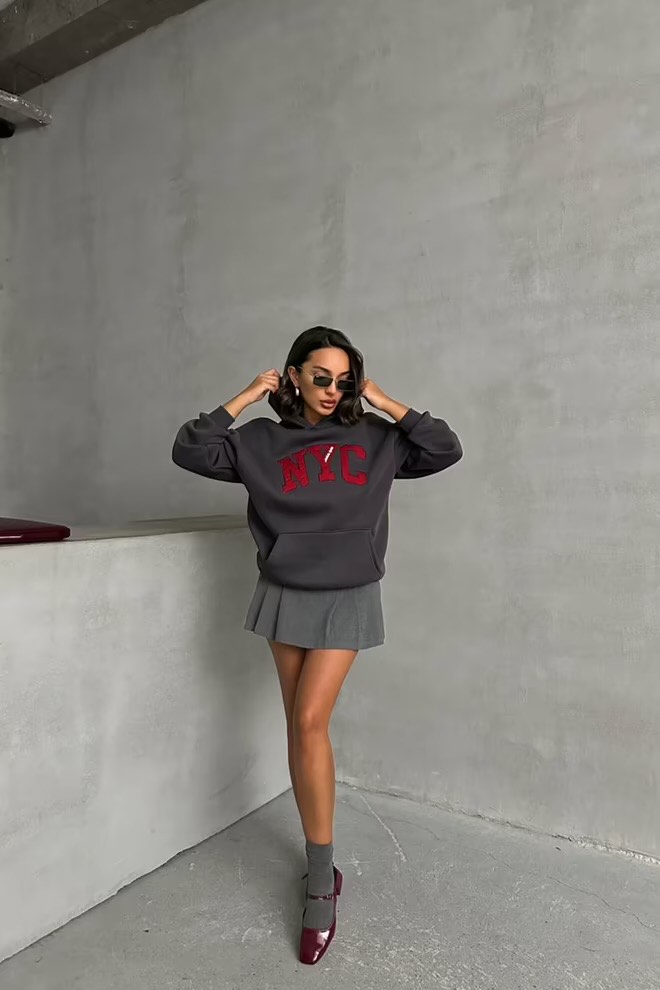 Sudadera con capucha NYC