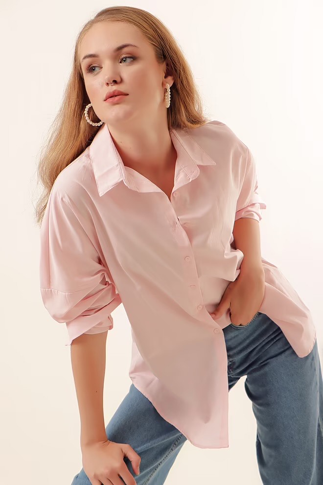 Bigdart - Camisa rosa - mujer